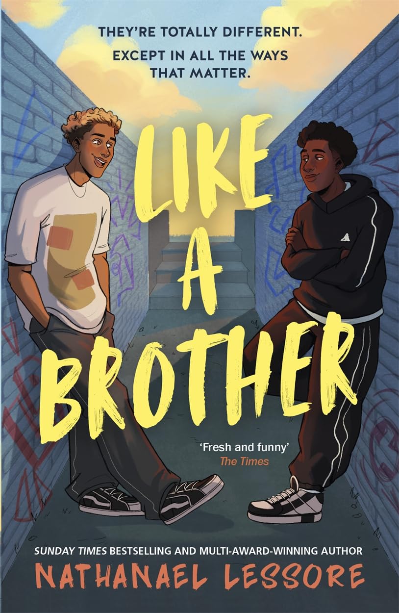 Like A Brother by Nathanael Lessore - Teen Comedy Novel | Paperback