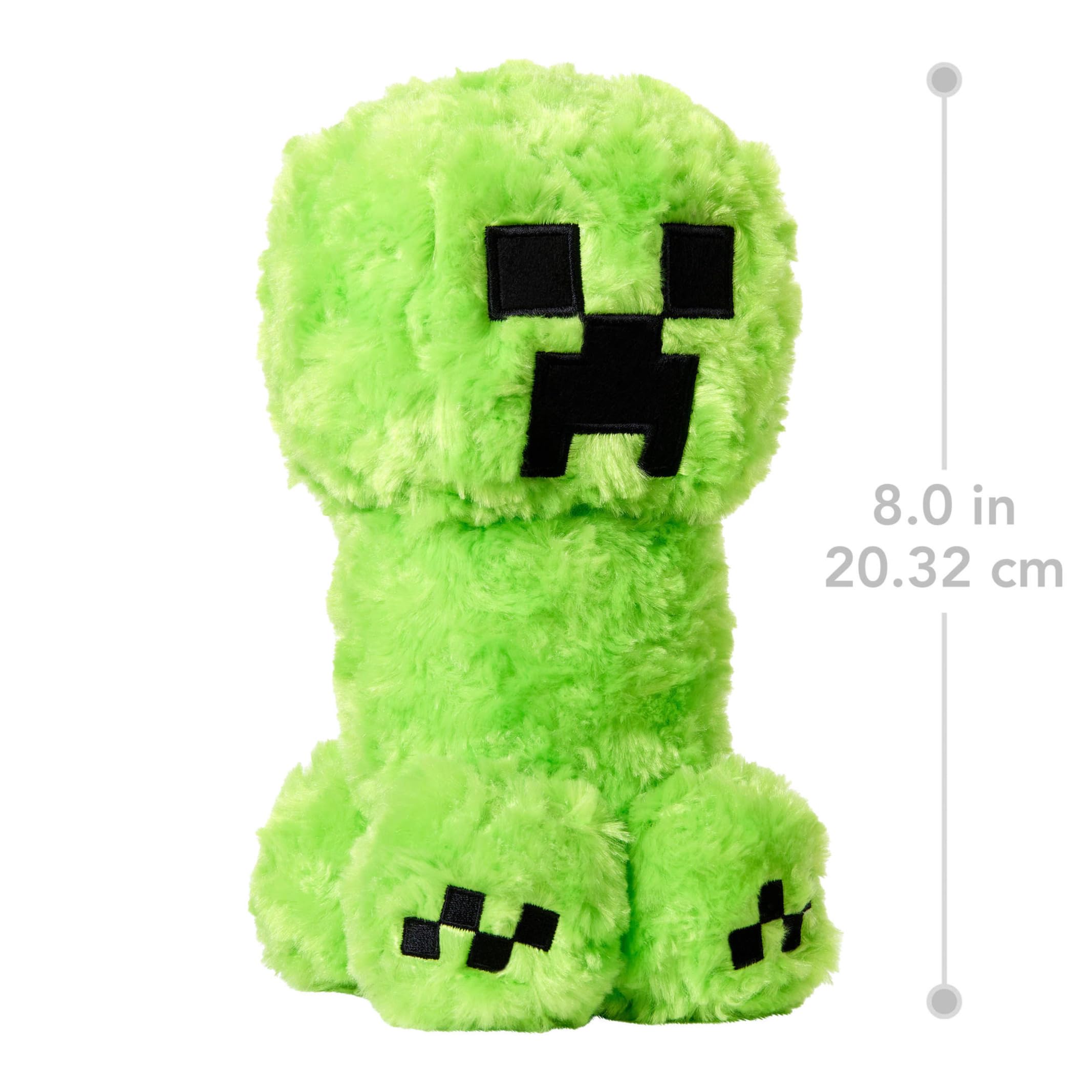Mattel Minecraft Creeper Plush Toy - 8 Inch Soft Doll for Kids 3+ Years 3