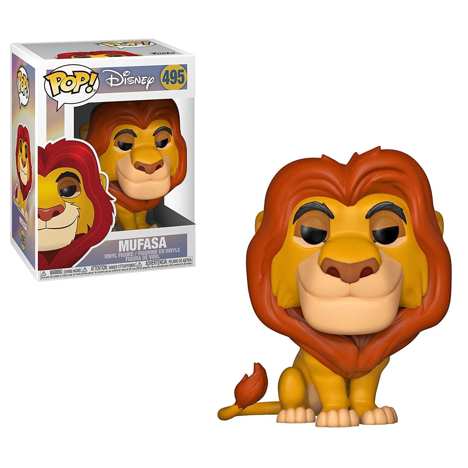 Funko POP! Vinyl: Disney The Lion King Mufasa Collectible Figure | 3.75 Inches | Multicolor