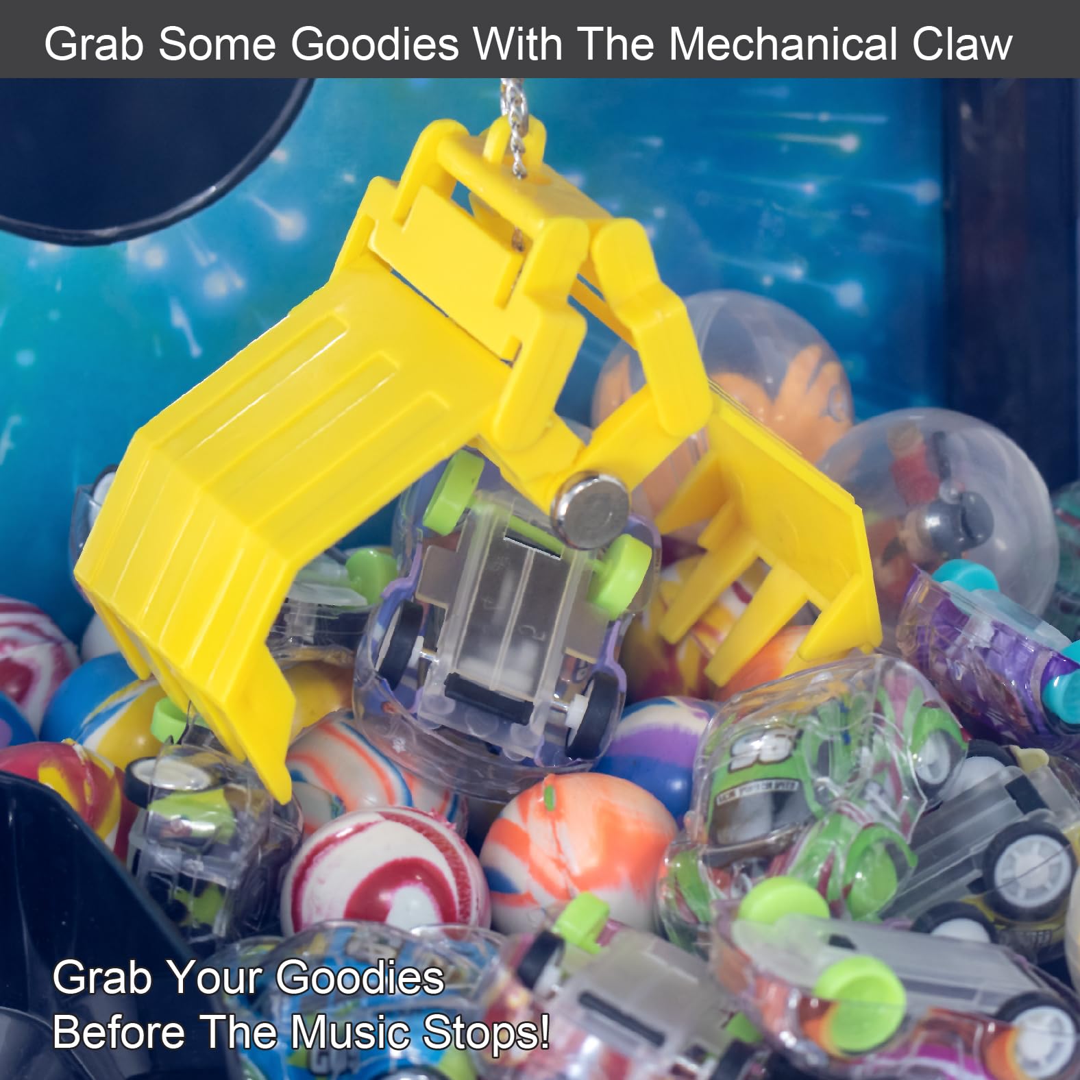 Global Gizmos 50189 Candy Grabber Claw Machine Arcade Game 6