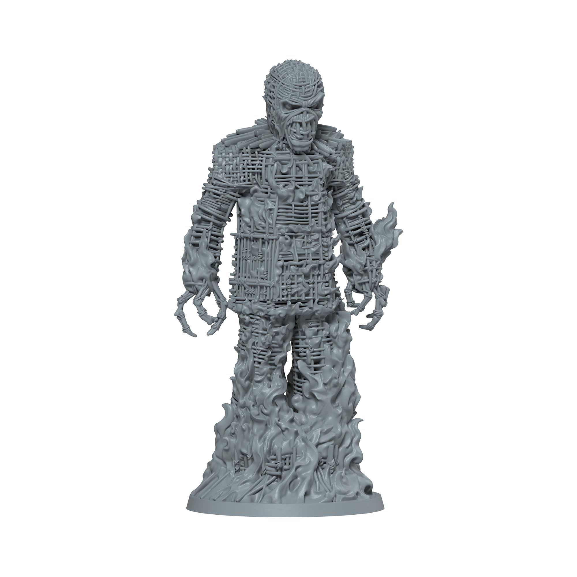 CMON Zombicide Iron Maiden Character Pack #3 - Fear of the Dark & Wicker Man Miniatures 3