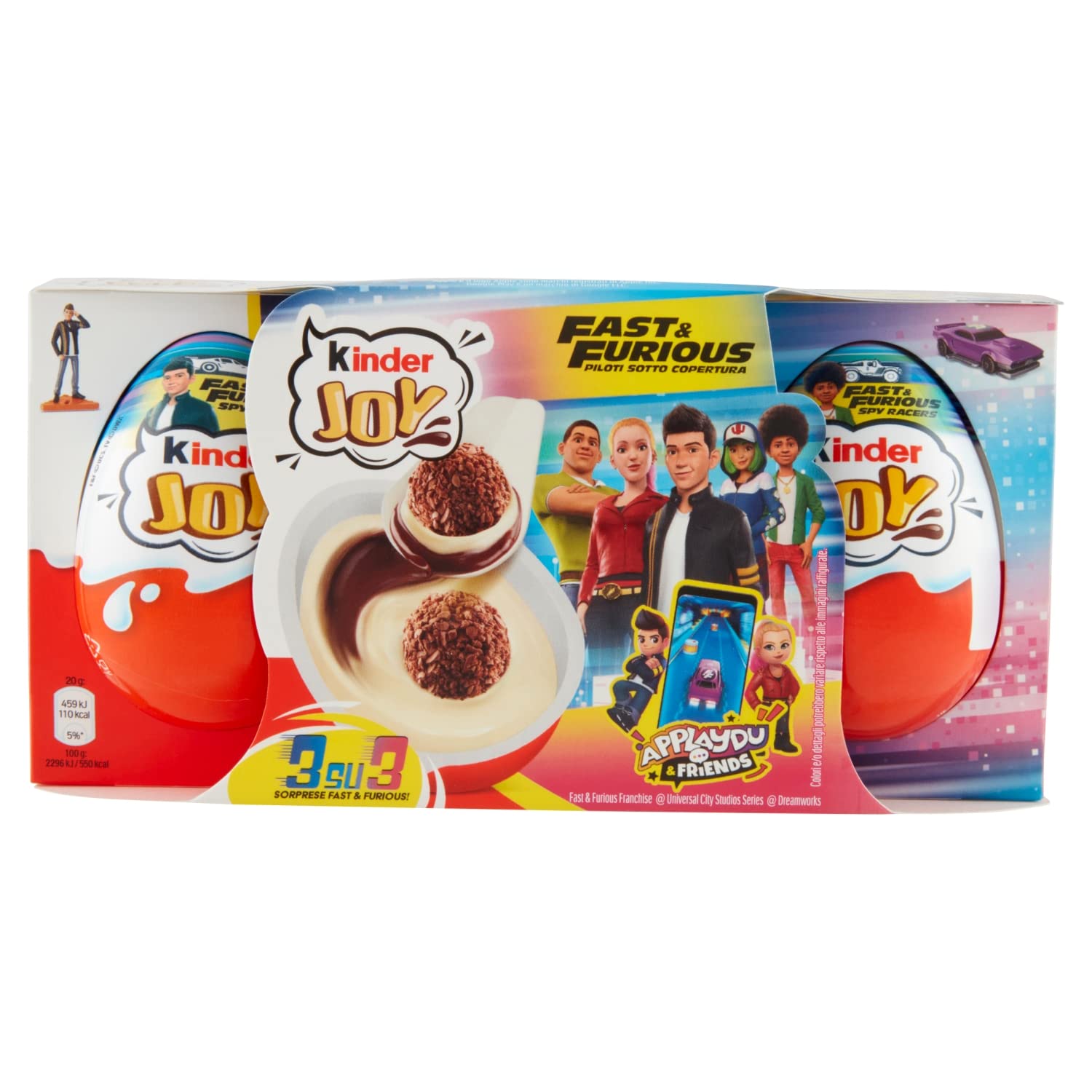 Kinder Joy Harry Potter - 3-Pack with Exclusive Quidditch Toy Range