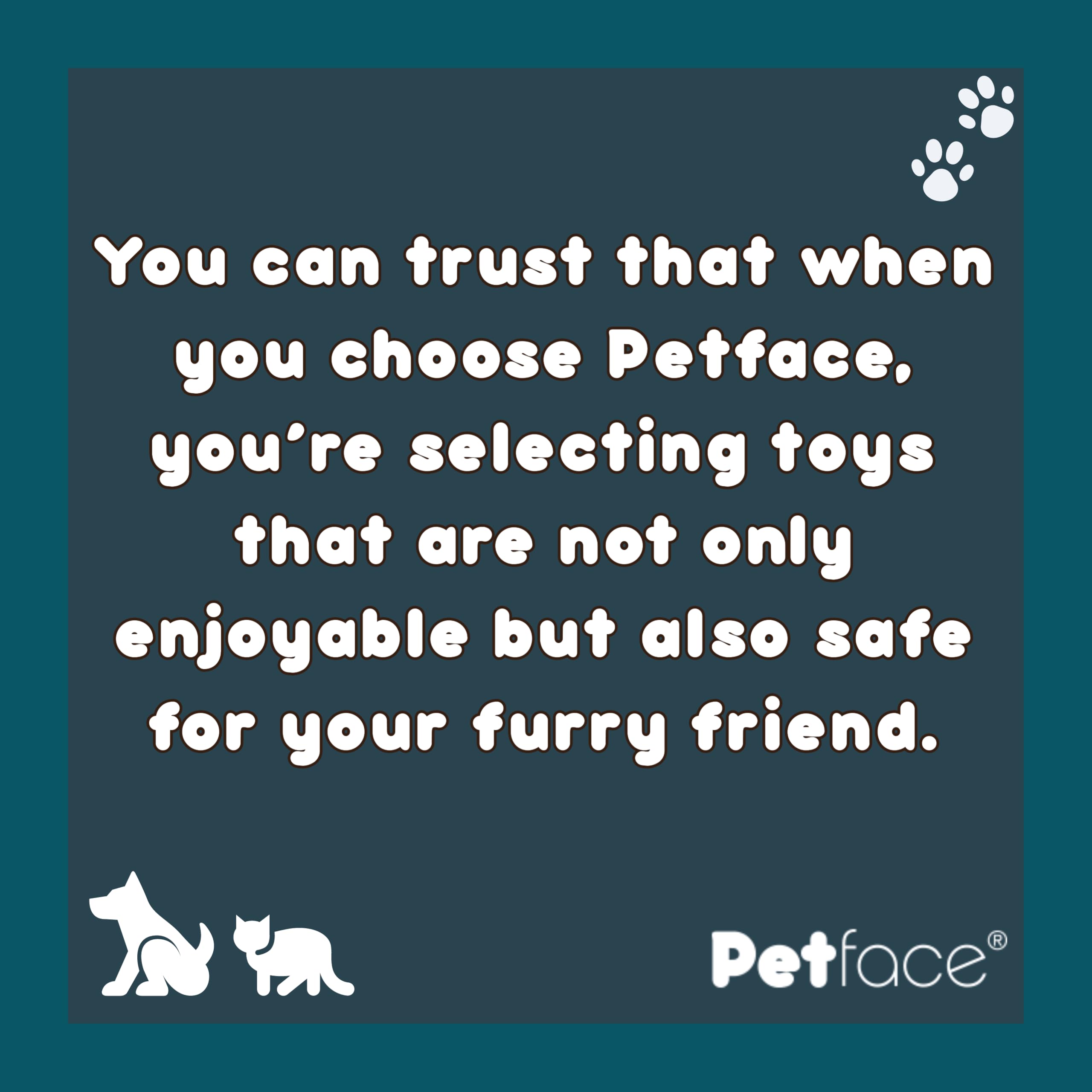 Petface Tough Duck Plush Dog Toy - 48 cm | Durable Nylon Construction | Squeaker Included 6