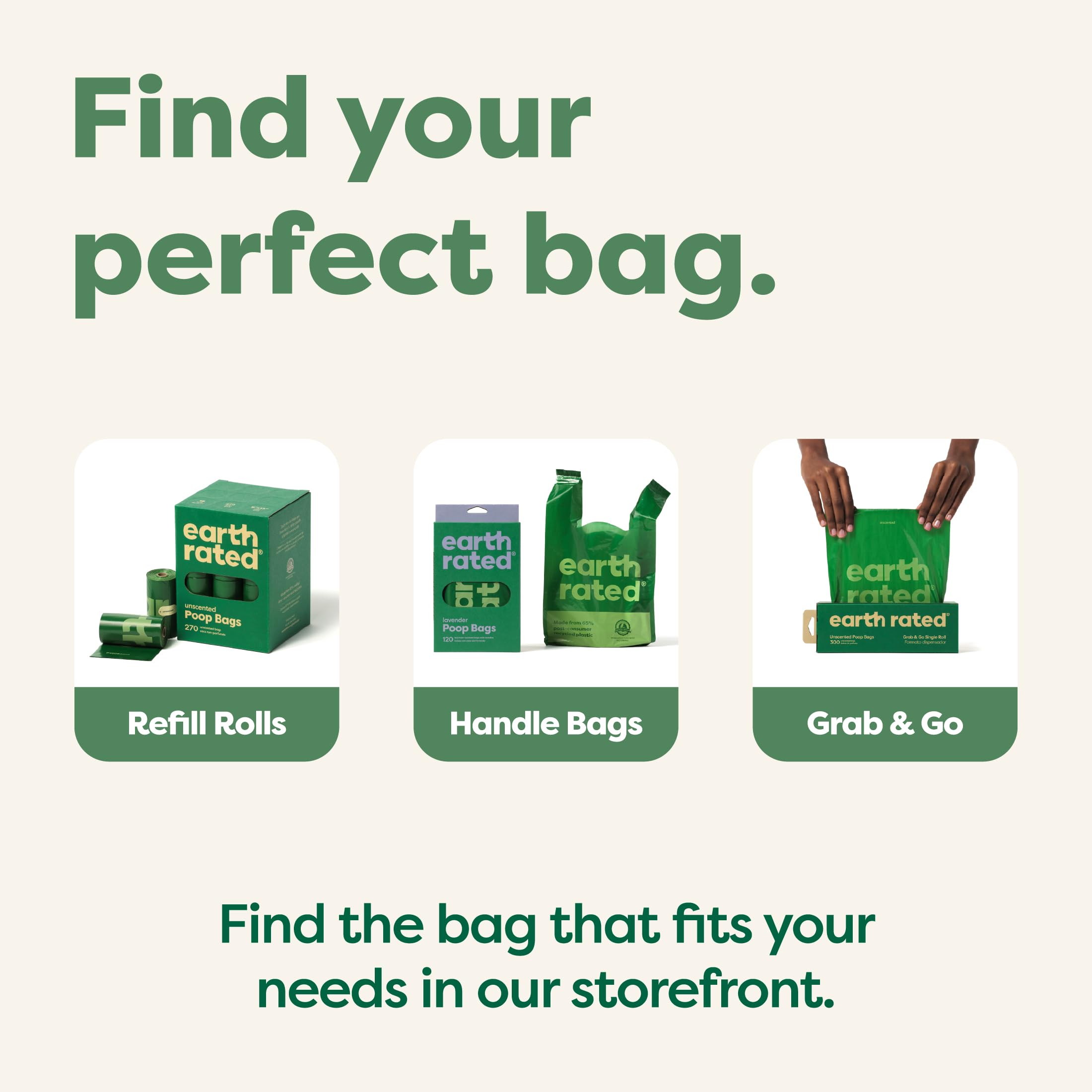 Earth Rated Dog Poo Bags Value Pack - 600 Lavender Scented Bags | Leak-Proof | 30 Rolls 6