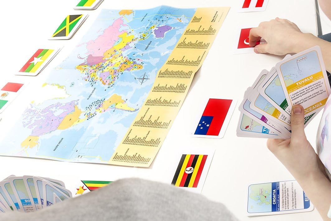 Tactic Flags of the World Card Game 4
