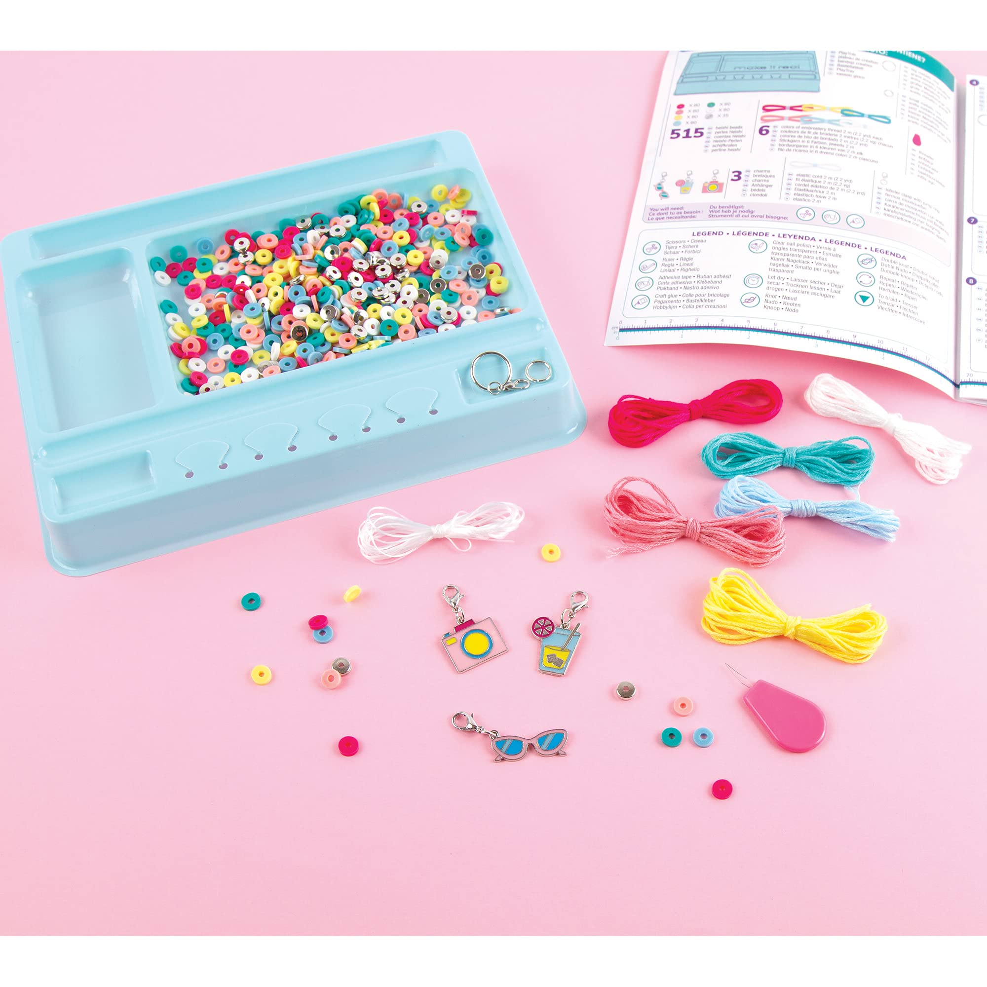 Make It Real 1317 Set per la creazione di gioielli per bambini, multicolore 5