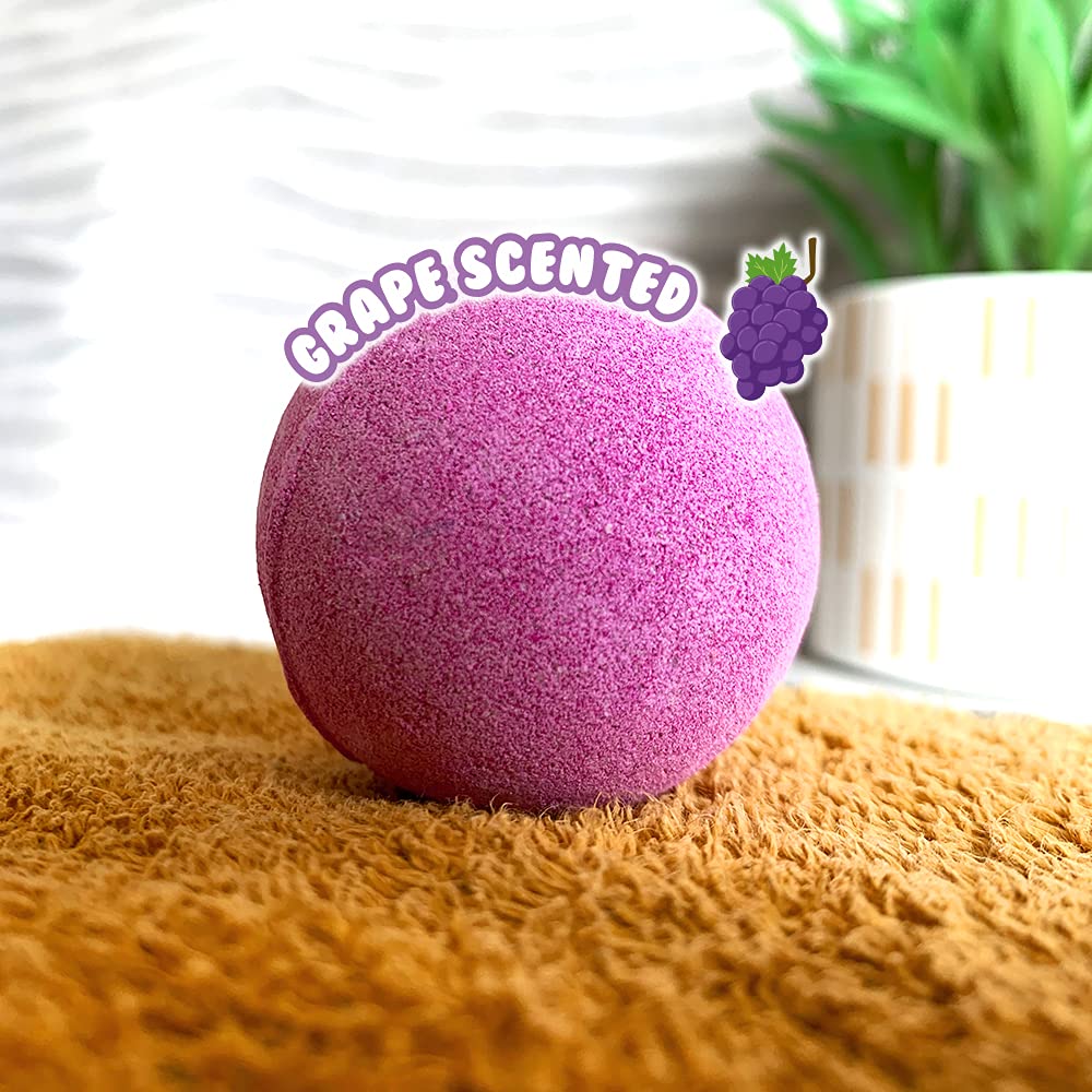 ZIMPLI Christmas Tree Baff Bombz | Stocking Filler | Christmas Cake Scent | 80g 4