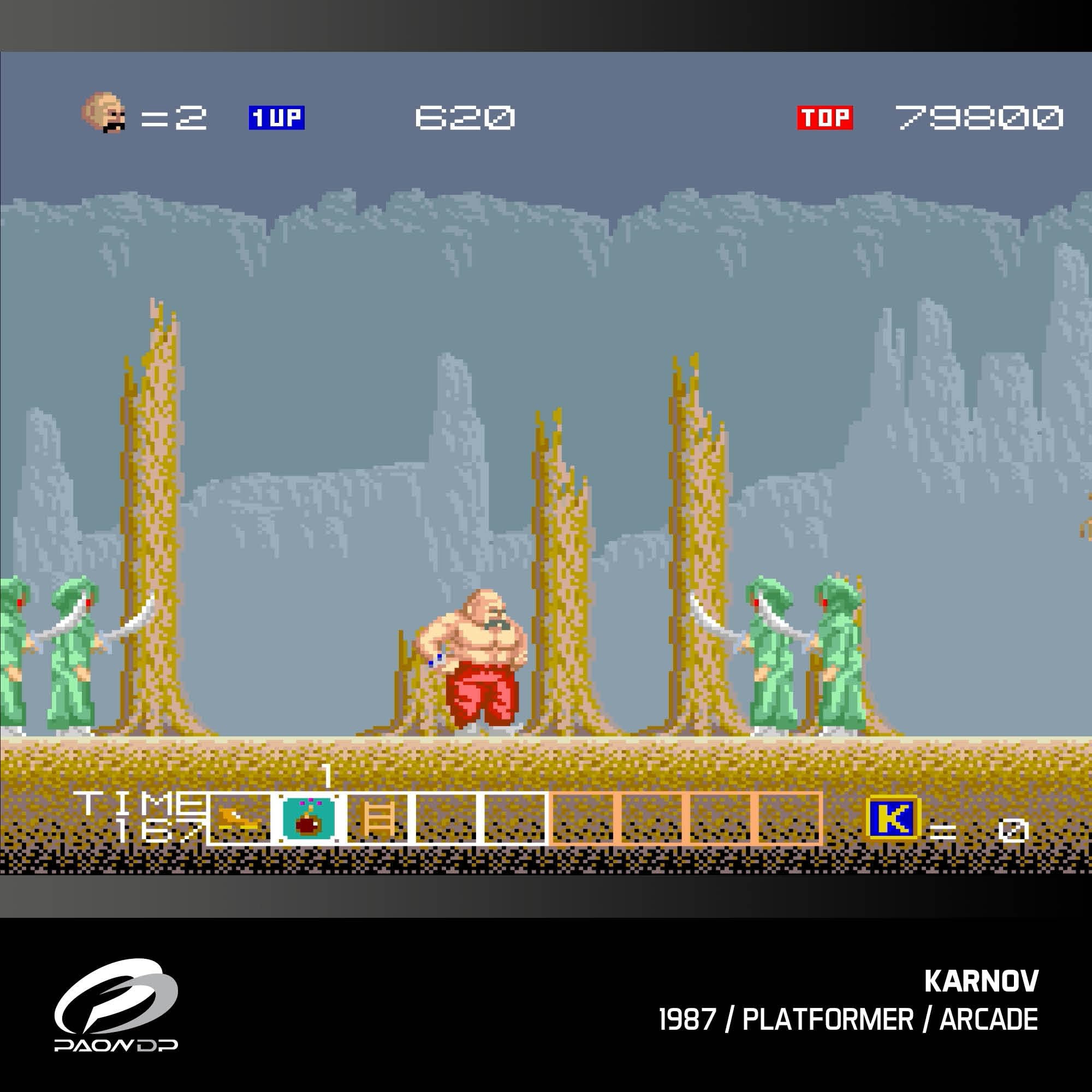 Windjammers, Karnov & Friends - Evercade Arcade Collection 3