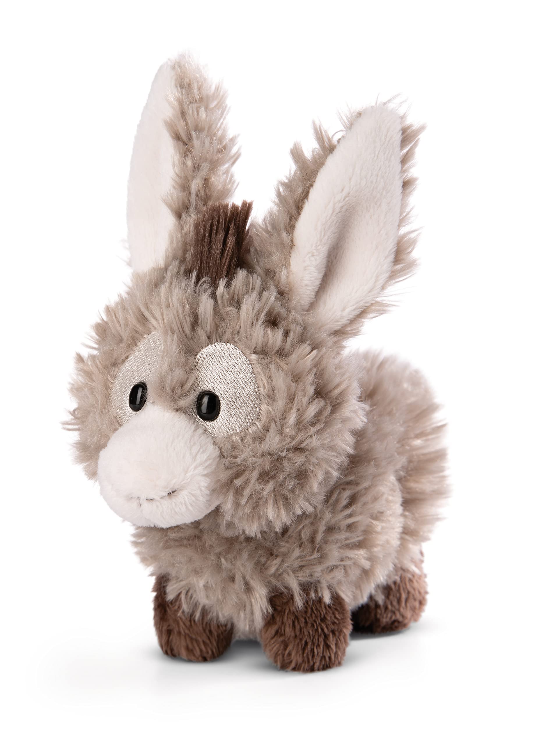 NICI Donkeylee 12cm Cuddly Plush Donkey - Sustainable Farm Friends Toy