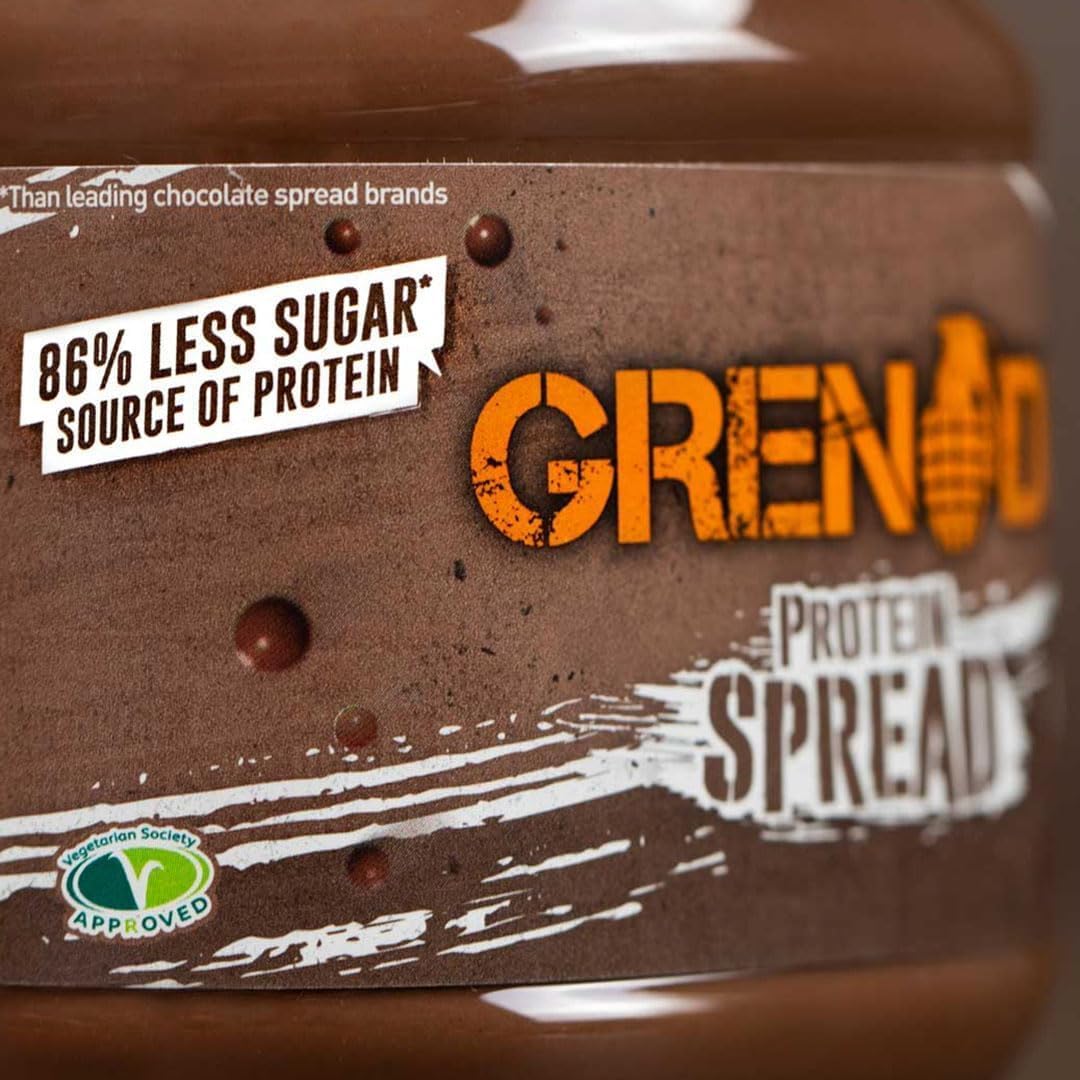 Grenade Milk Chocolate Protein Spread 360g - High Protein, Low Sugar Chocolate Spread for Toast & Baking 6