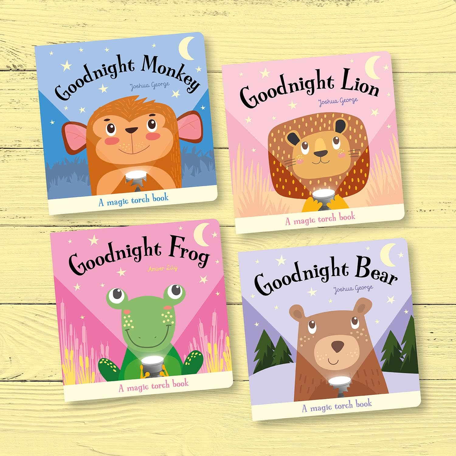Scholastic Goodnight Lion (Magic Torch Books) by Joshua George | Hardcover for Ages 1-3 7