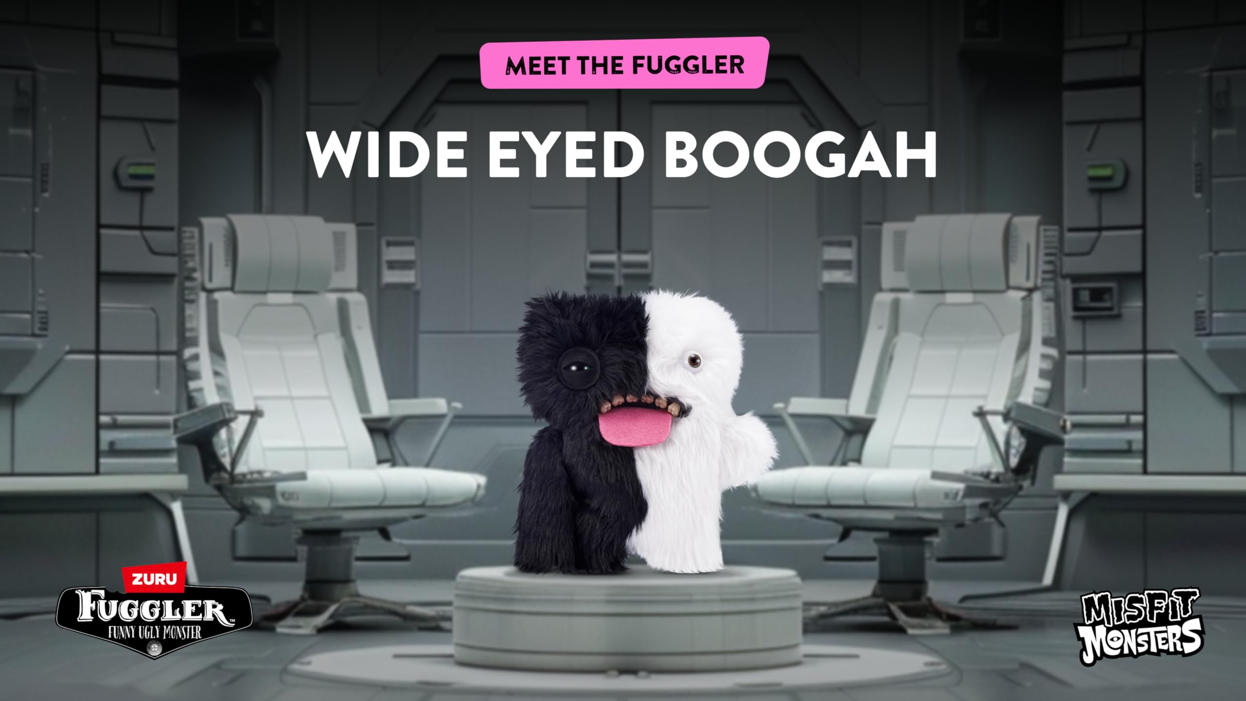 Fuggler Misfit Monsters 9-inch Series 1 - Funny Ugly Plush Toy with Human-Like Teeth 13