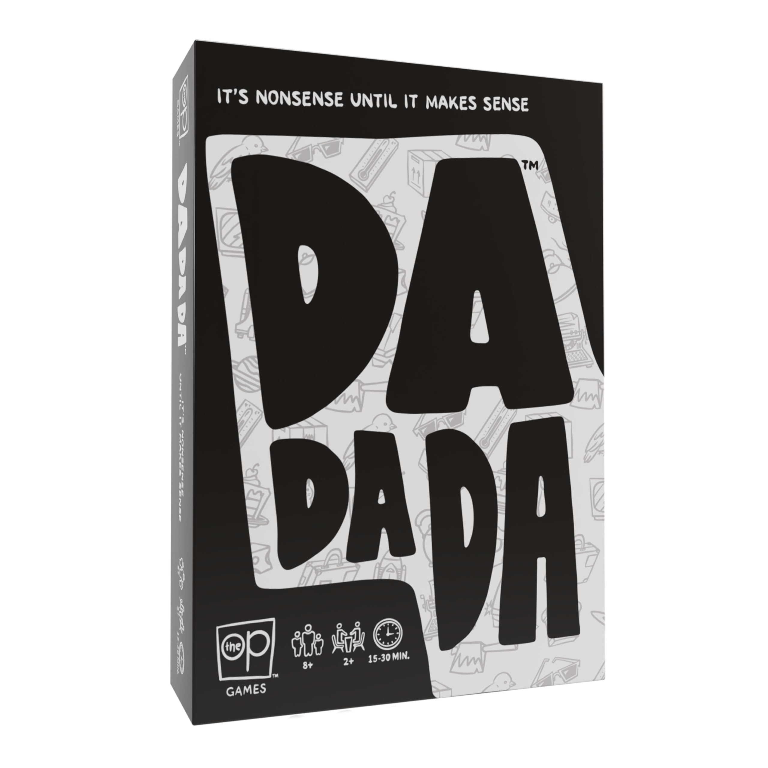 USAOPOLY Dadada - The Nonsensical Party Game | Ages 8+ | 2+ Players | 15-30 Min Play Time