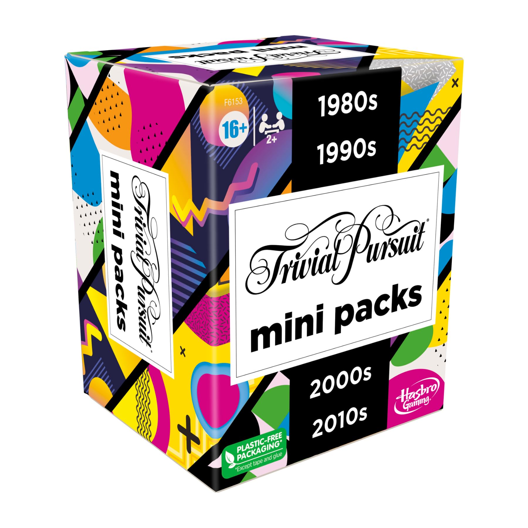 Hasbro Gaming Trivial Pursuit Mini Packs Multipack – 4 Decade-Based Trivia Card Games 3