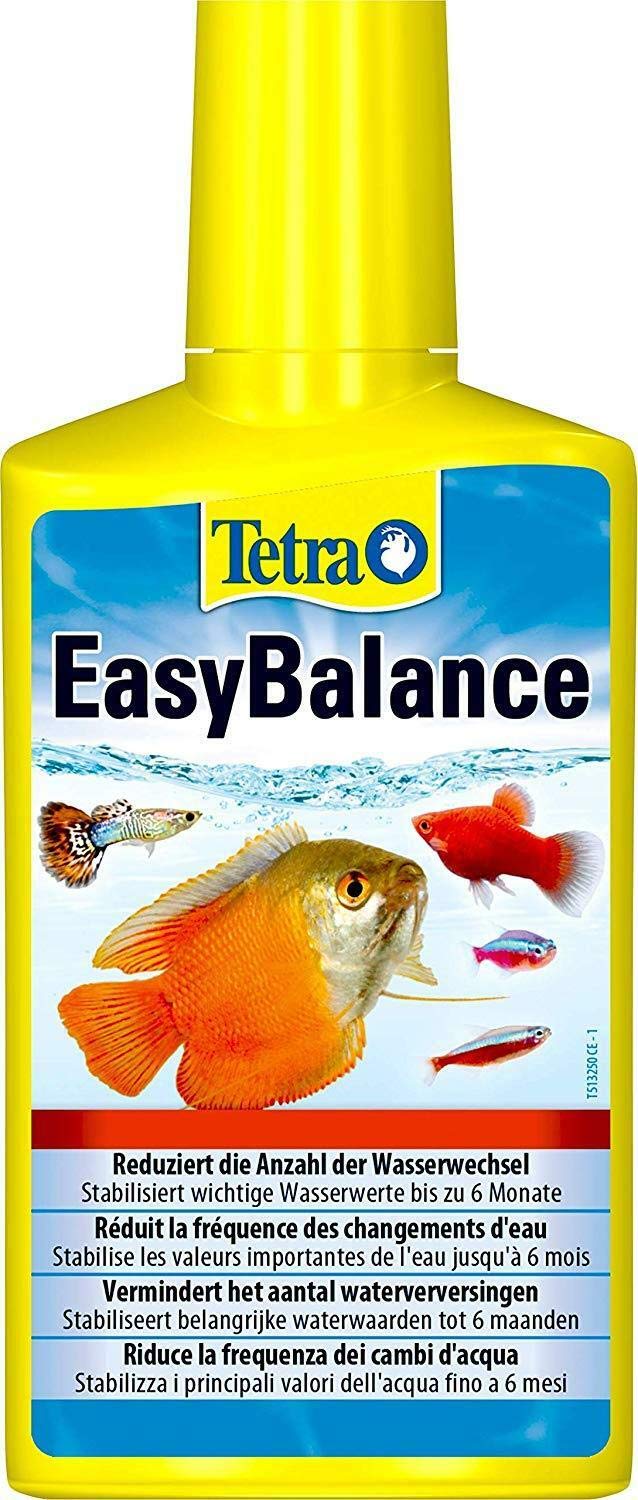 Tetra EasyBalance Water Treatment Liquid for Long-Term Aquarium Health | Stabilizes KH/pH | 250ml