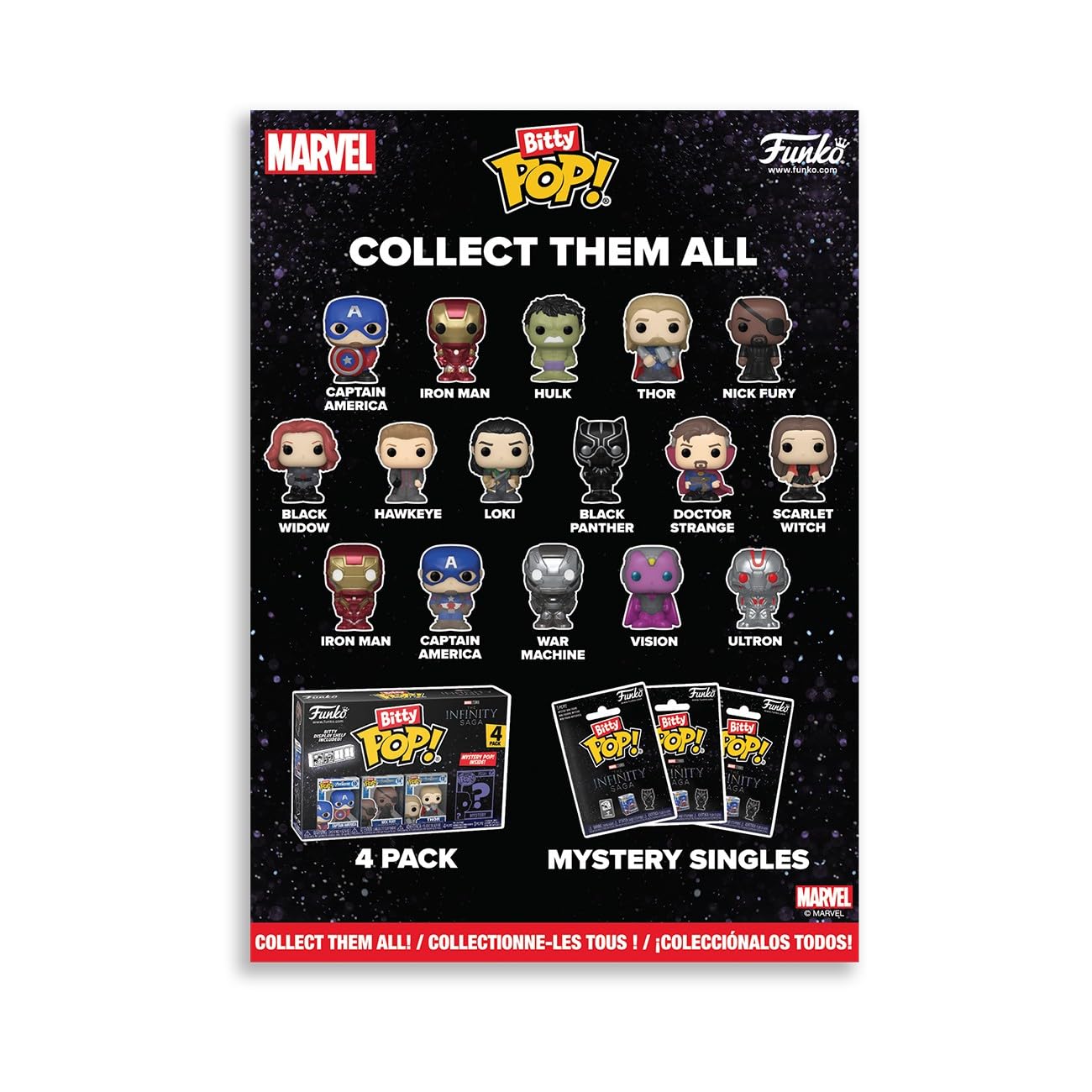 Funko Bitty Pop! Countdown-Kalender: Marvel Comics Adventskalender – 24 Minifiguren 7