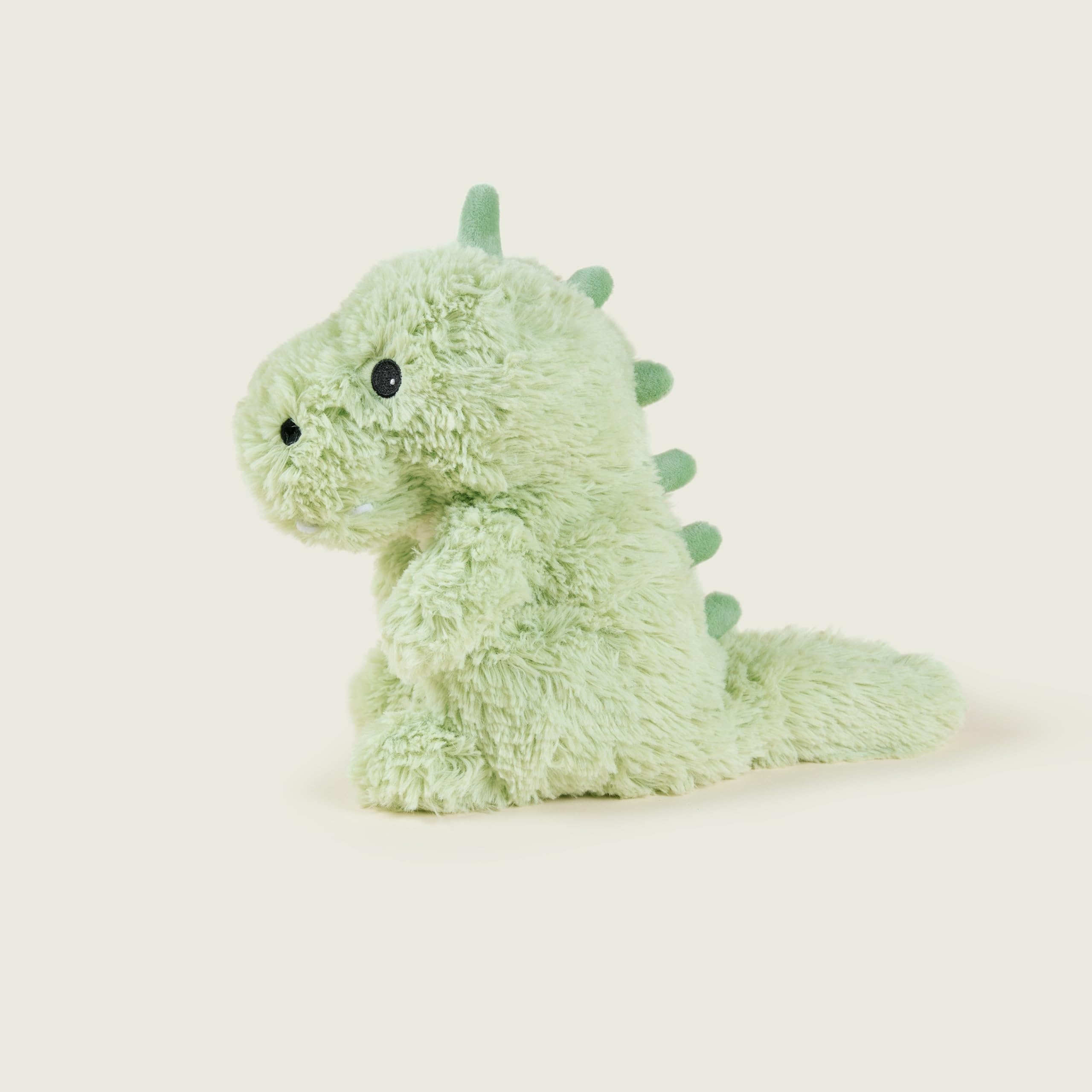Warmies - Plush Green Baby Dinosaur Microwavable Weighted Teddy with French Lavender Scent 12
