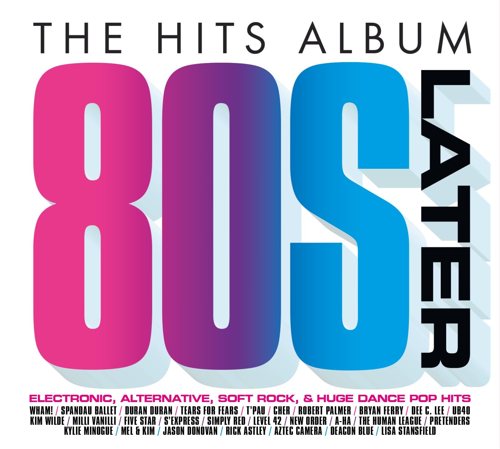 Various Artists - The Hits Album: Later 80s [Audio CD]