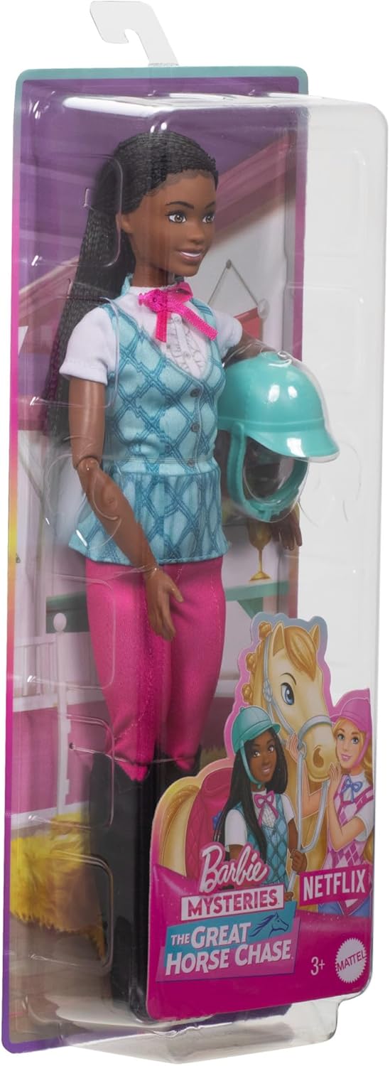 Barbie "Brooklyn" Doll - Riding Adventure from Netflix Series, Ages 3+ 3