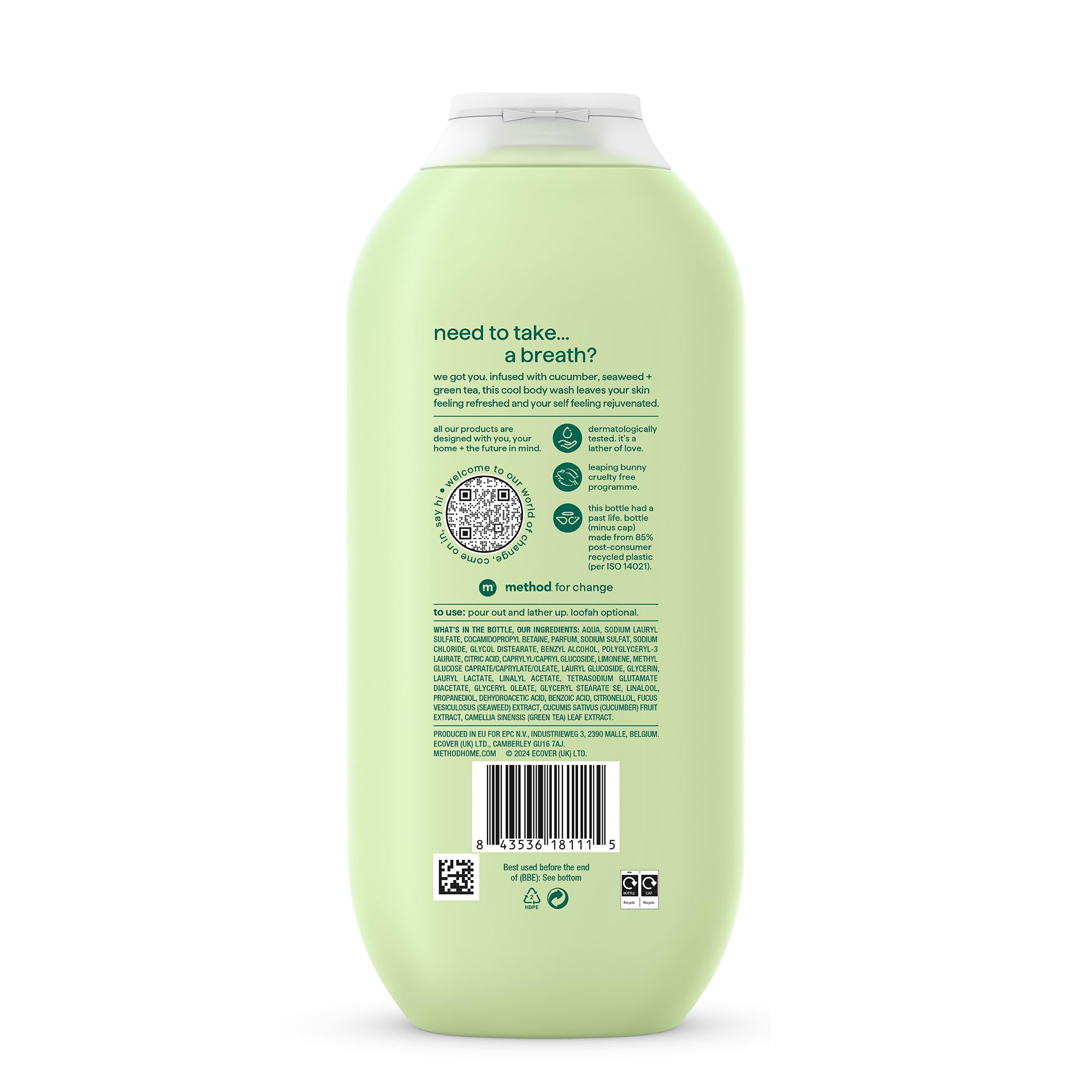 Method - Daily Zen Body Wash (590g) 5