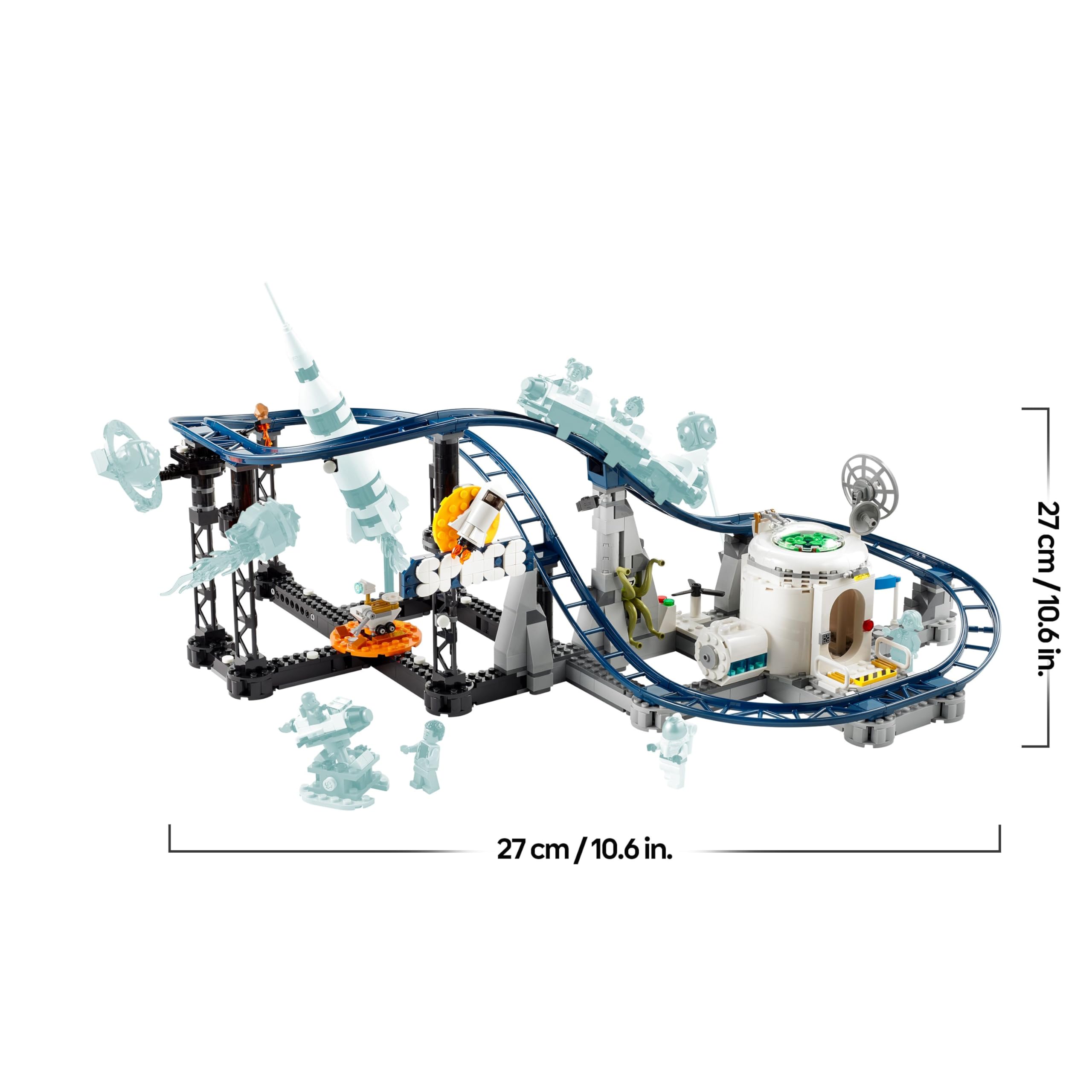 LEGO Creator 3in1 Space Roller Coaster Set - 874-Piece Building Toy for Ages 9+ 11