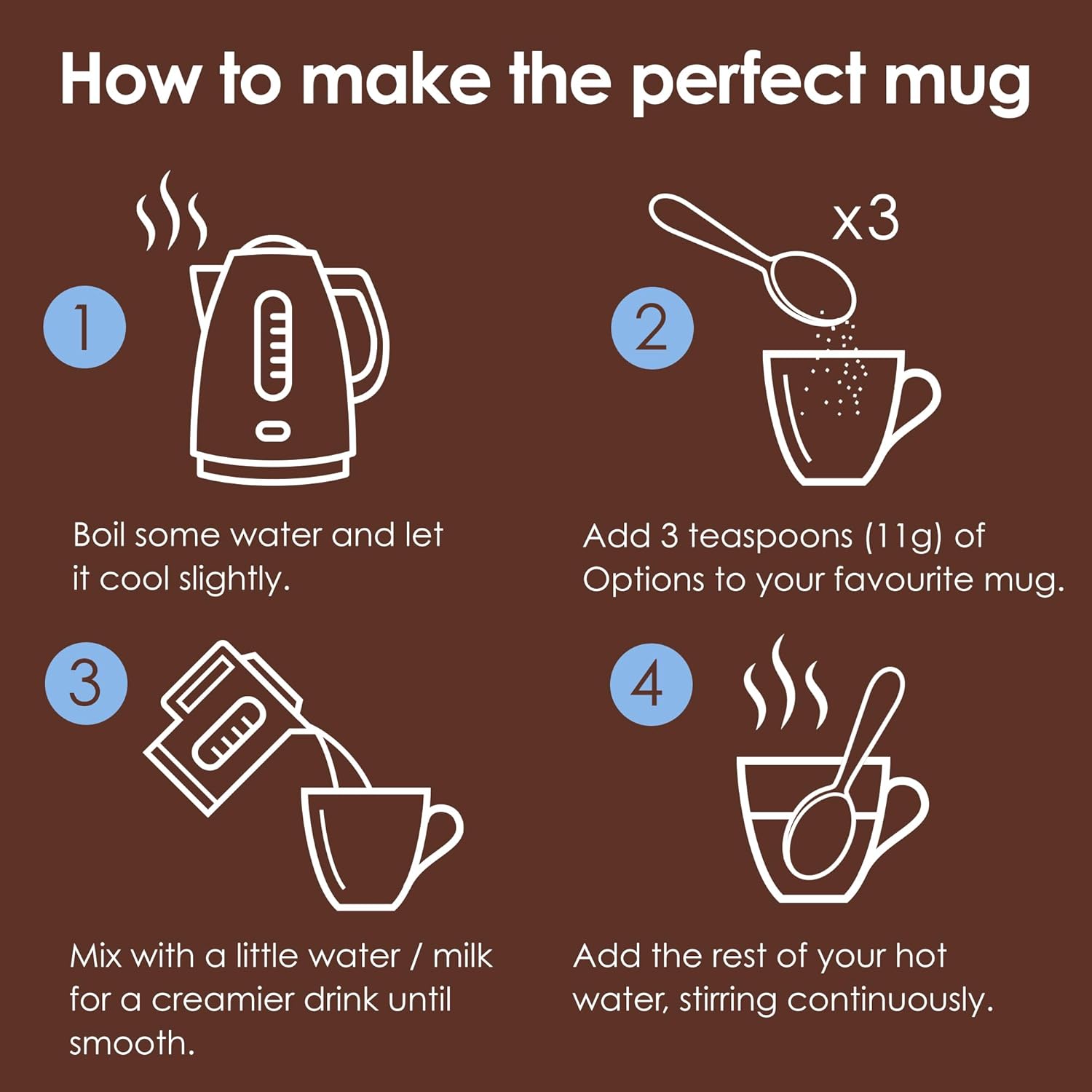 Twinings Options Salted Caramel Hot Chocolate Drink (Multipack of 6 x 220 g Jars)