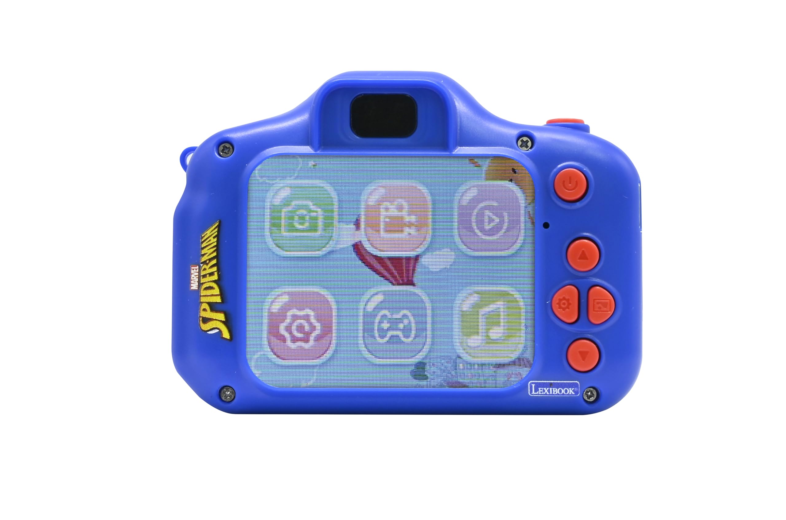Lexibook DJ078SP Spider-Man 4-in-1 Kids Camera with 8GB Card, MP3 Player & Games