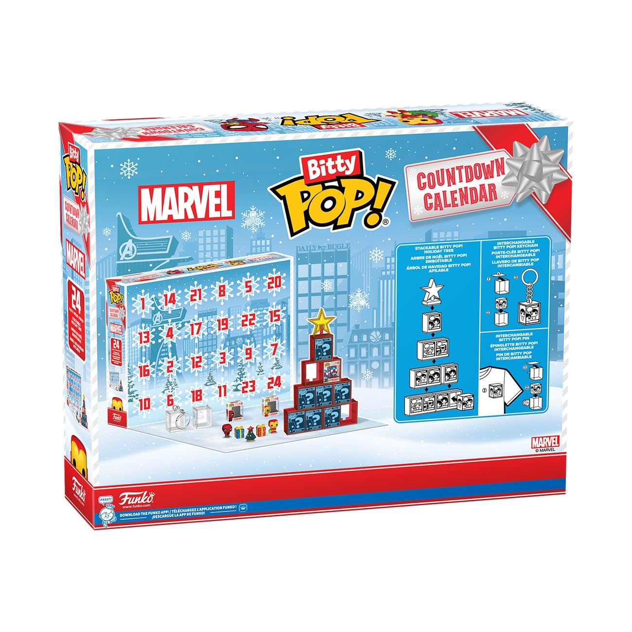 Funko Bitty Pop! Countdown-Kalender: Marvel Comics Adventskalender – 24 Minifiguren 6