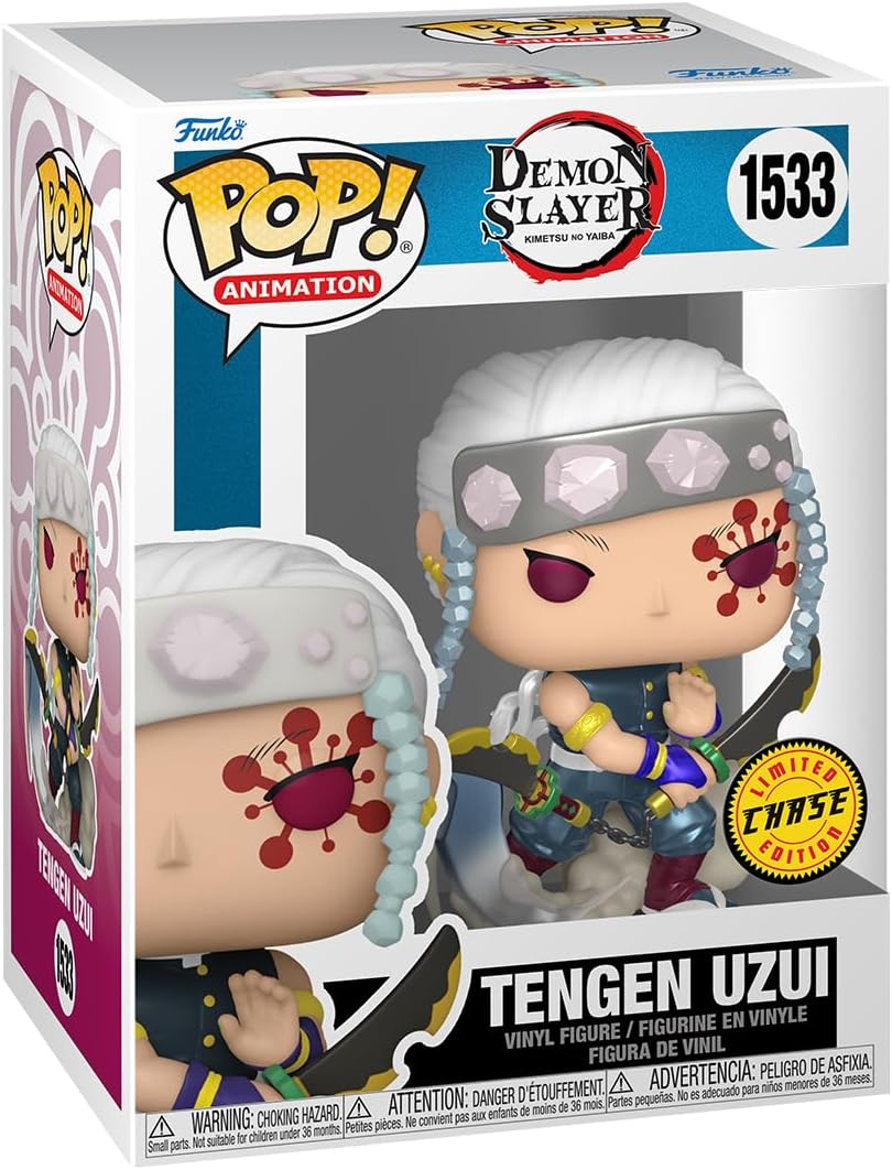 Funko Pop! Animation: Demon Slayer - Tengen Uzui Vinyl Figure (75574) - Chase Variant 5