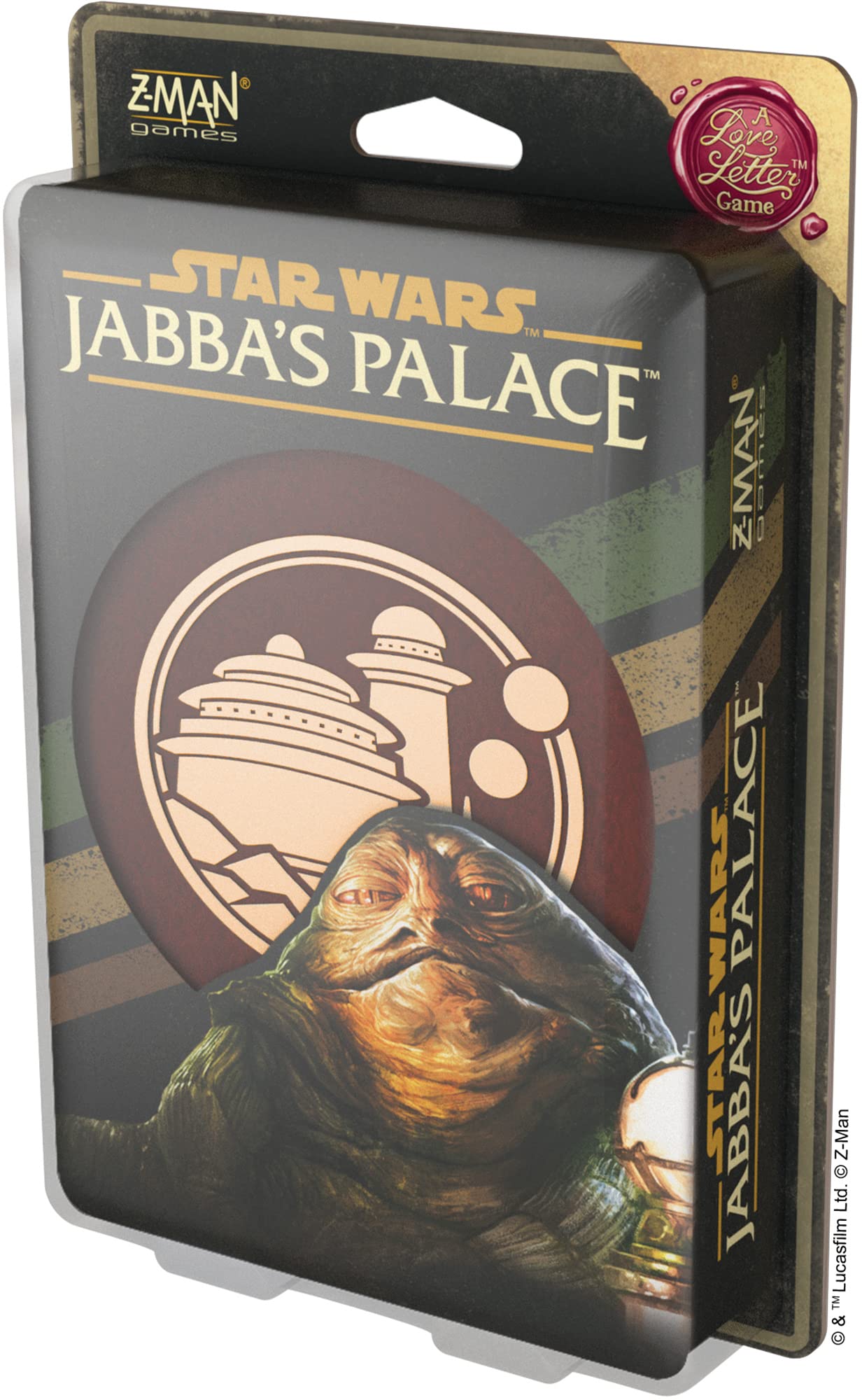 Z-Man Games Star Wars: Jabba's Palace – Ein Liebesbrief-Spiel, Kartenspiel
