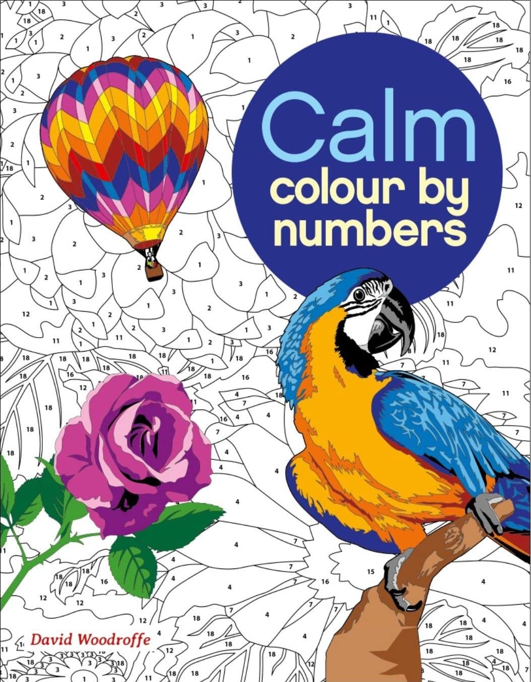 Arcturus Publishing Ltd Calm Colour by Numbers - Over 60 Designs | Paperback | English