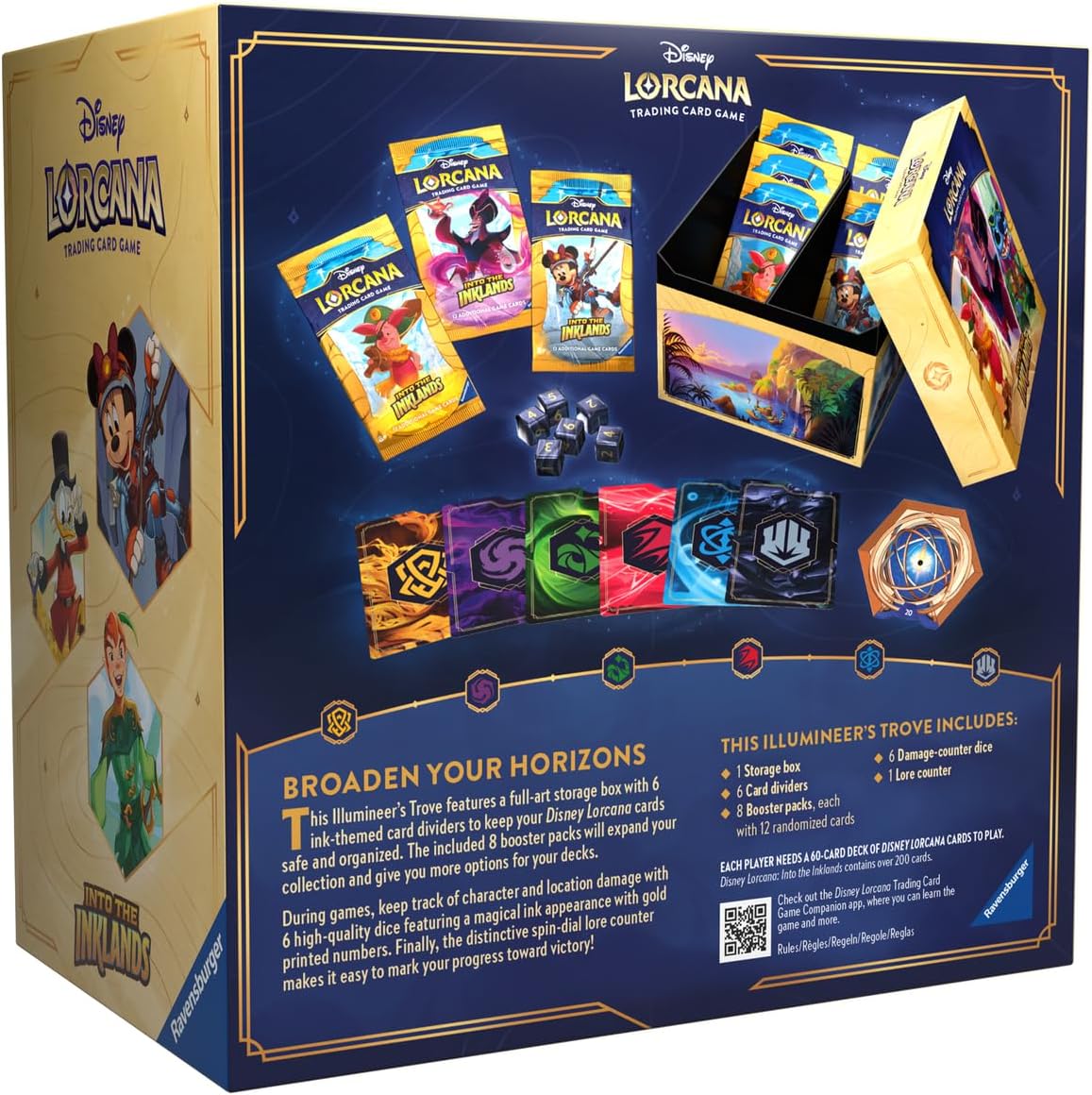 Ravensburger Disney Lorcana Illumineer's Trove Trading Card Game Set
