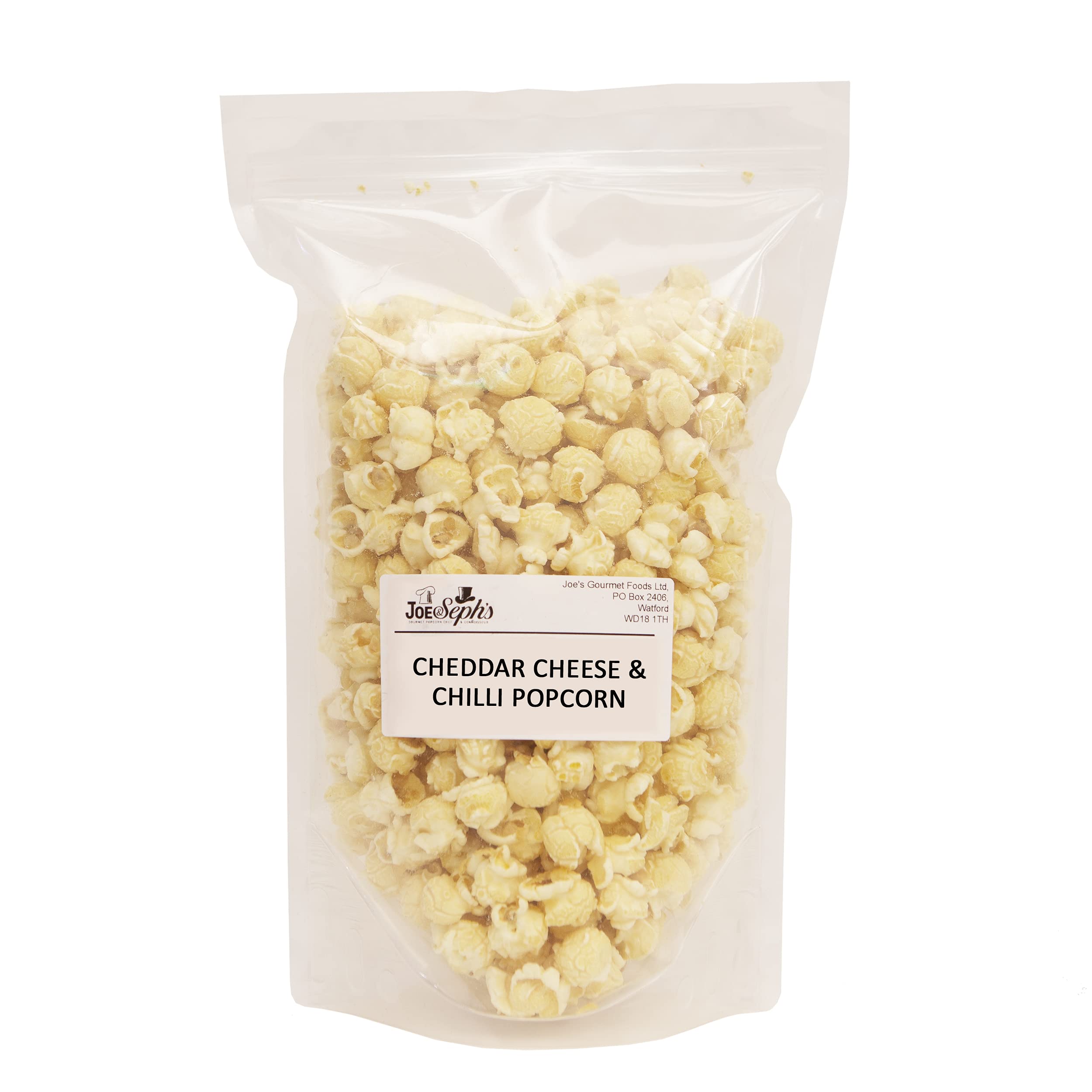Joe & Seph's Cheddar Cheese & Chilli Popcorn - 250g Bulk Bag