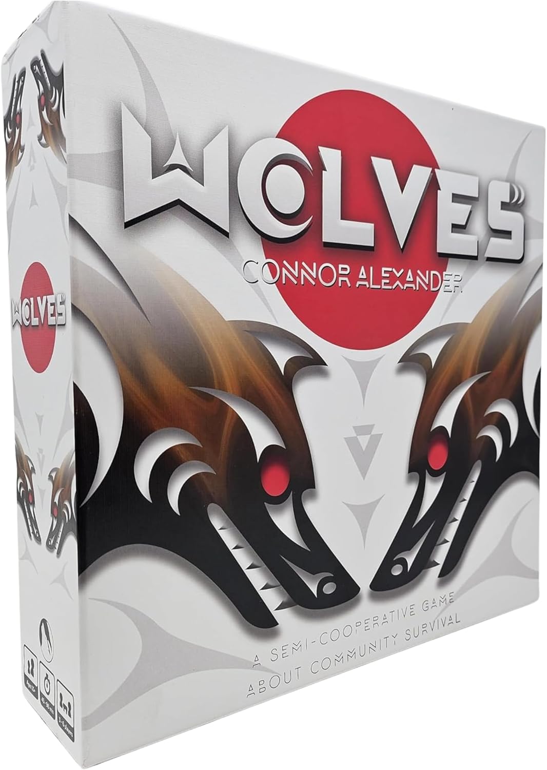 Coyote &amp; Crow Wolves Strategie-Brettspiel