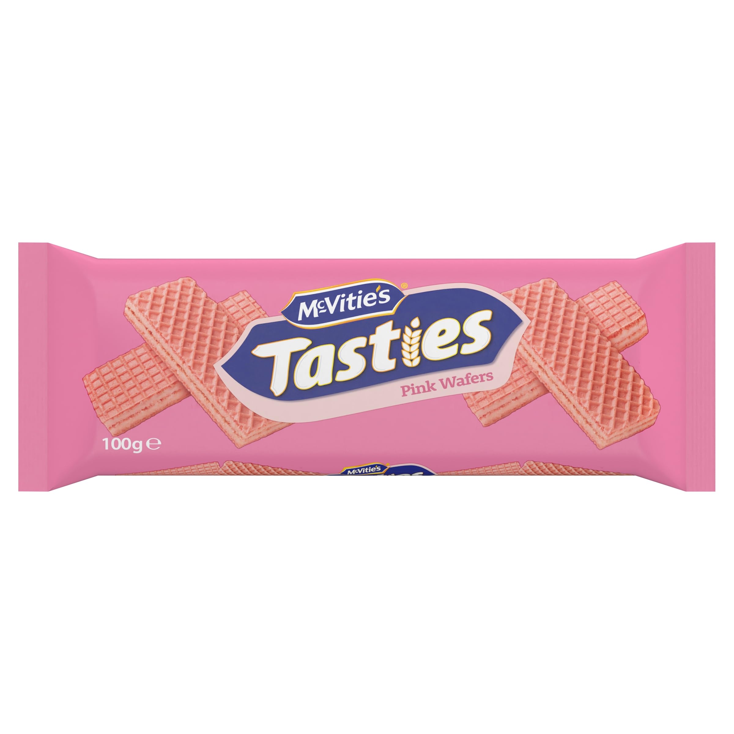 McVitie's Tasties Pink Wafer Kekse (100 g) 3