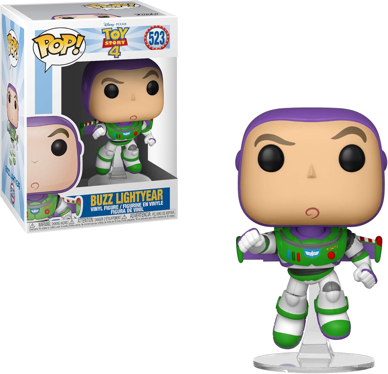 Funko Pop! Disney: Toy Story 4 - Buzz Lightyear Vinyl Figure (37390) 3