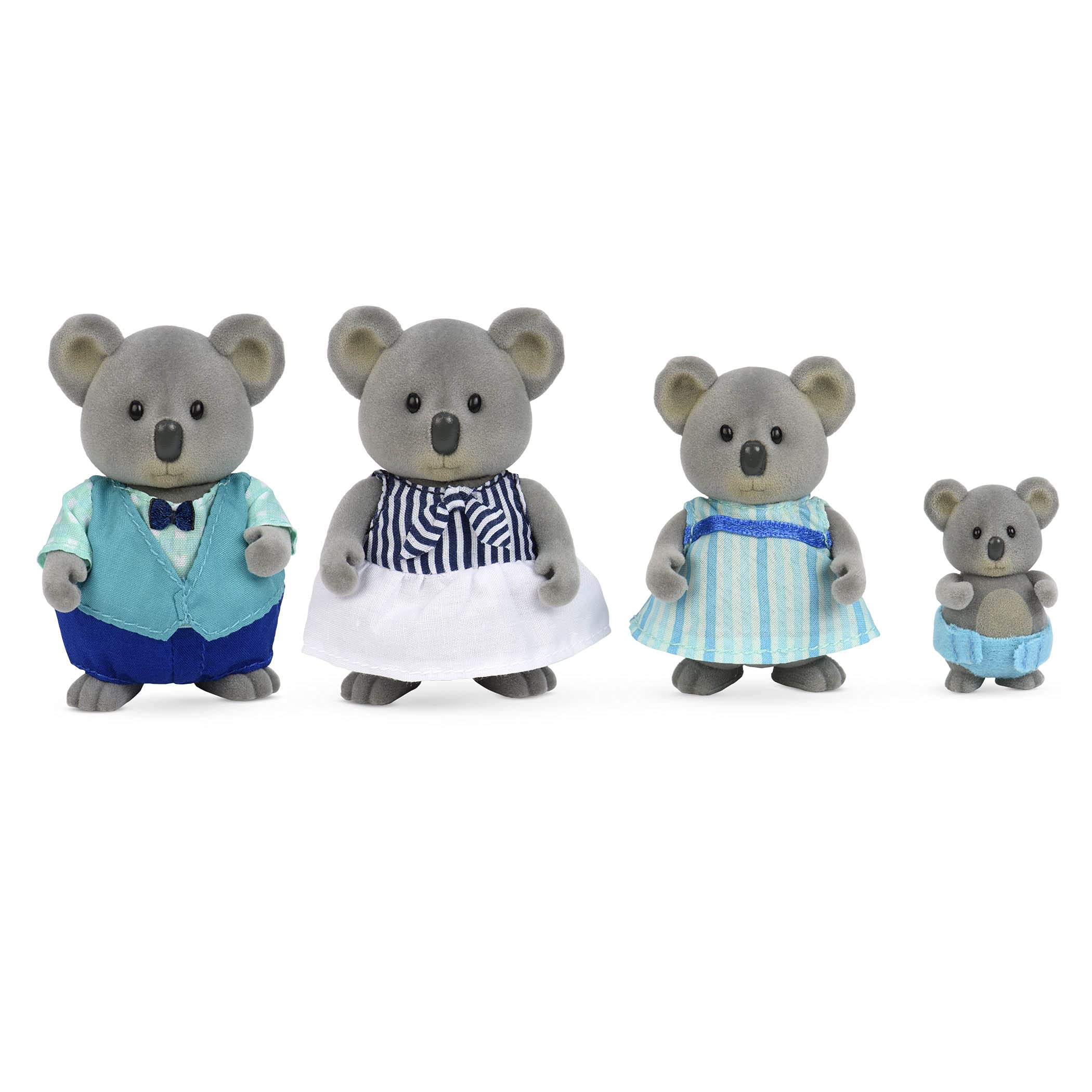 Canberra Koala Family - 5pc Playset with Movable Figurines & Storybook for Kids 3+ 9
