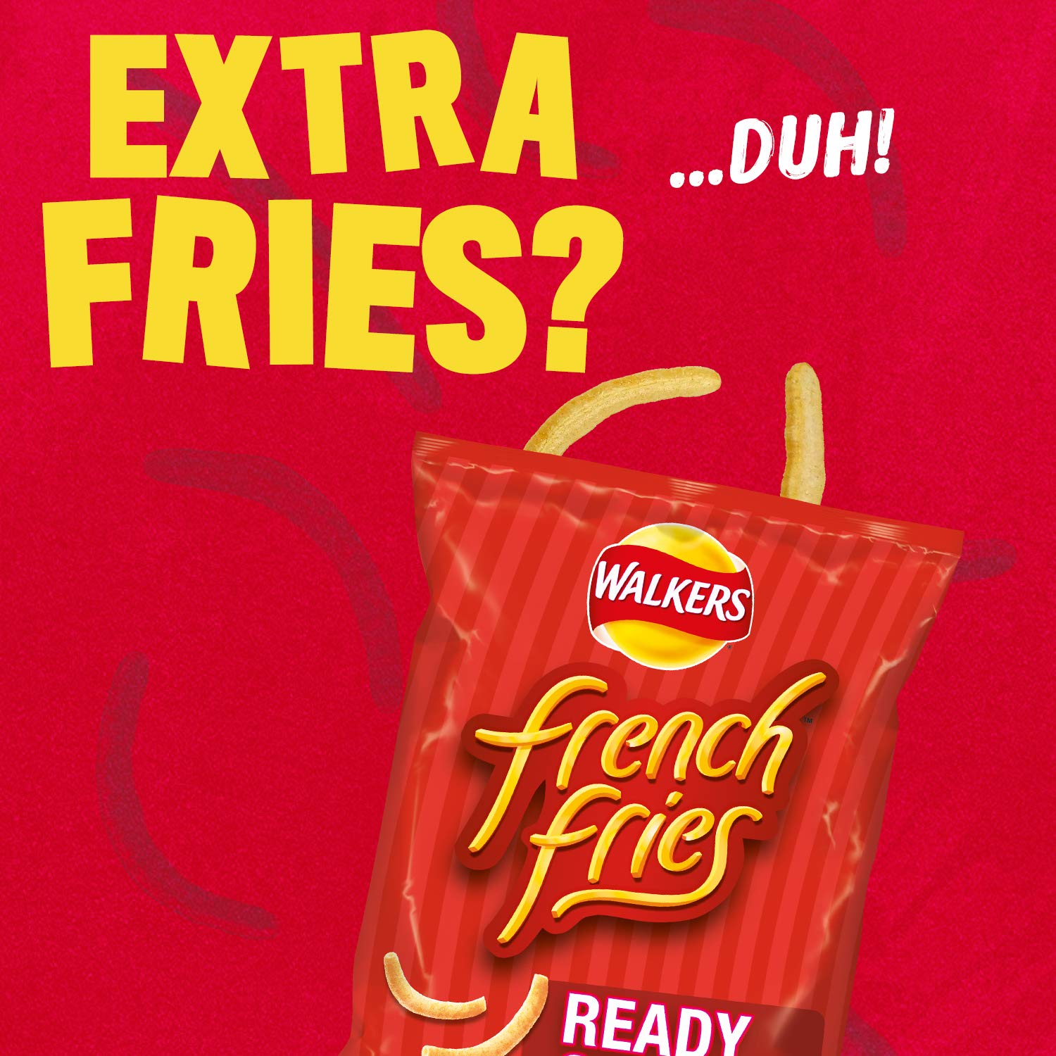 Walkers French Fries Worcester Sauce Crisps 21g - Multipack of 32 3