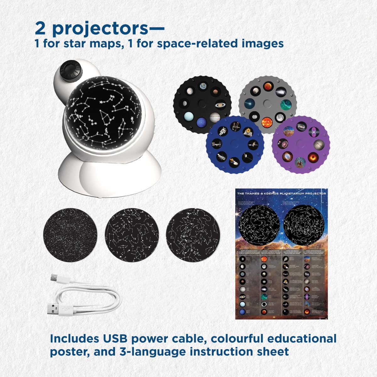 Thames & Kosmos Planetarium Projector - Kids Science Kit for Ages 8+ 5