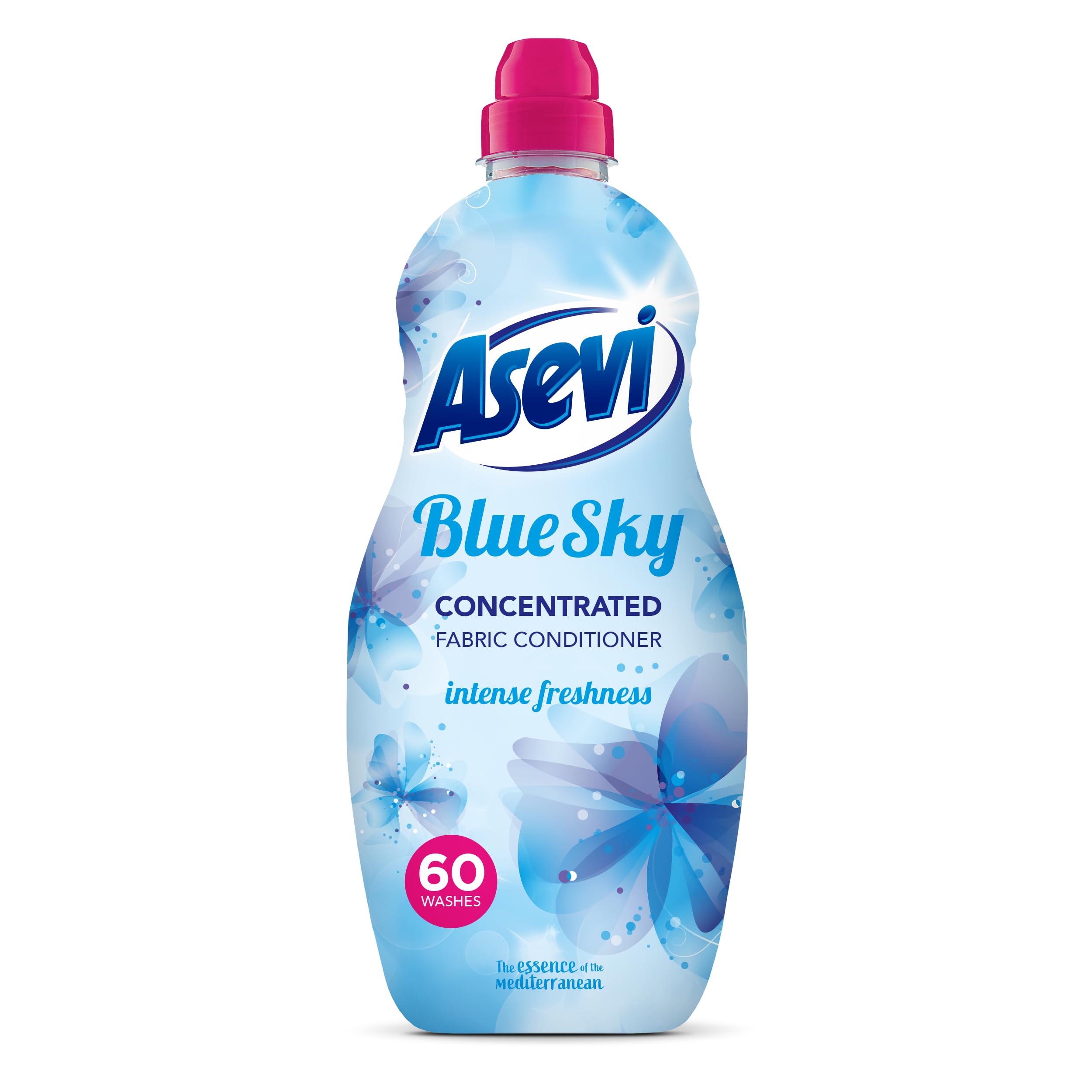 Asevi - Blue Fabric Softener Liquid (1380ML, 60 Washes)