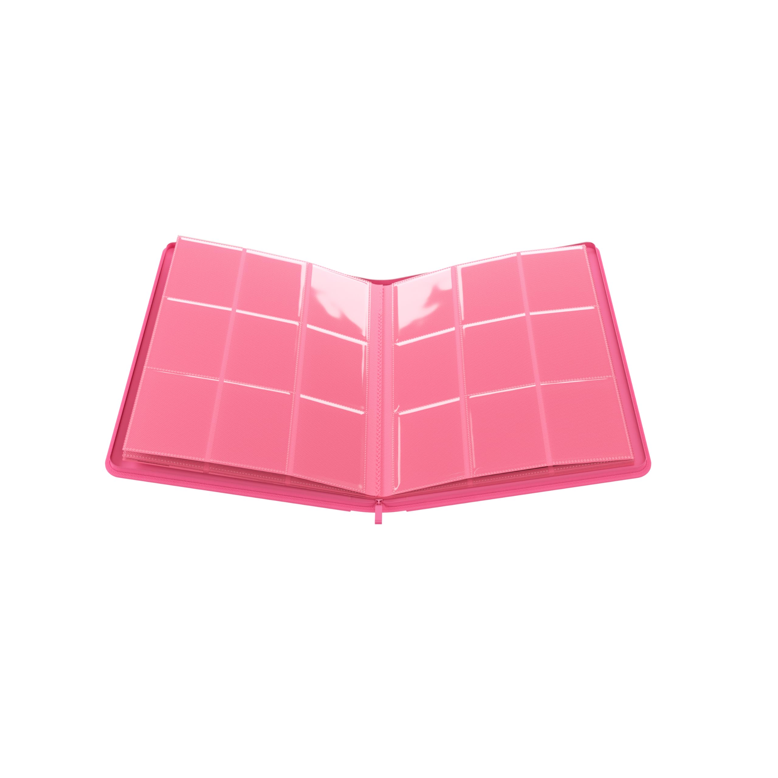 Gamegenic Zip-Up Album 18-Pocket - Pink Trading Card Game Organizer 4