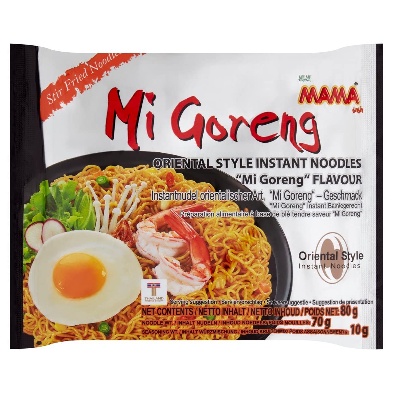 MAMA Mi Goreng Instantnudeln nach orientalischer Art 80g 4