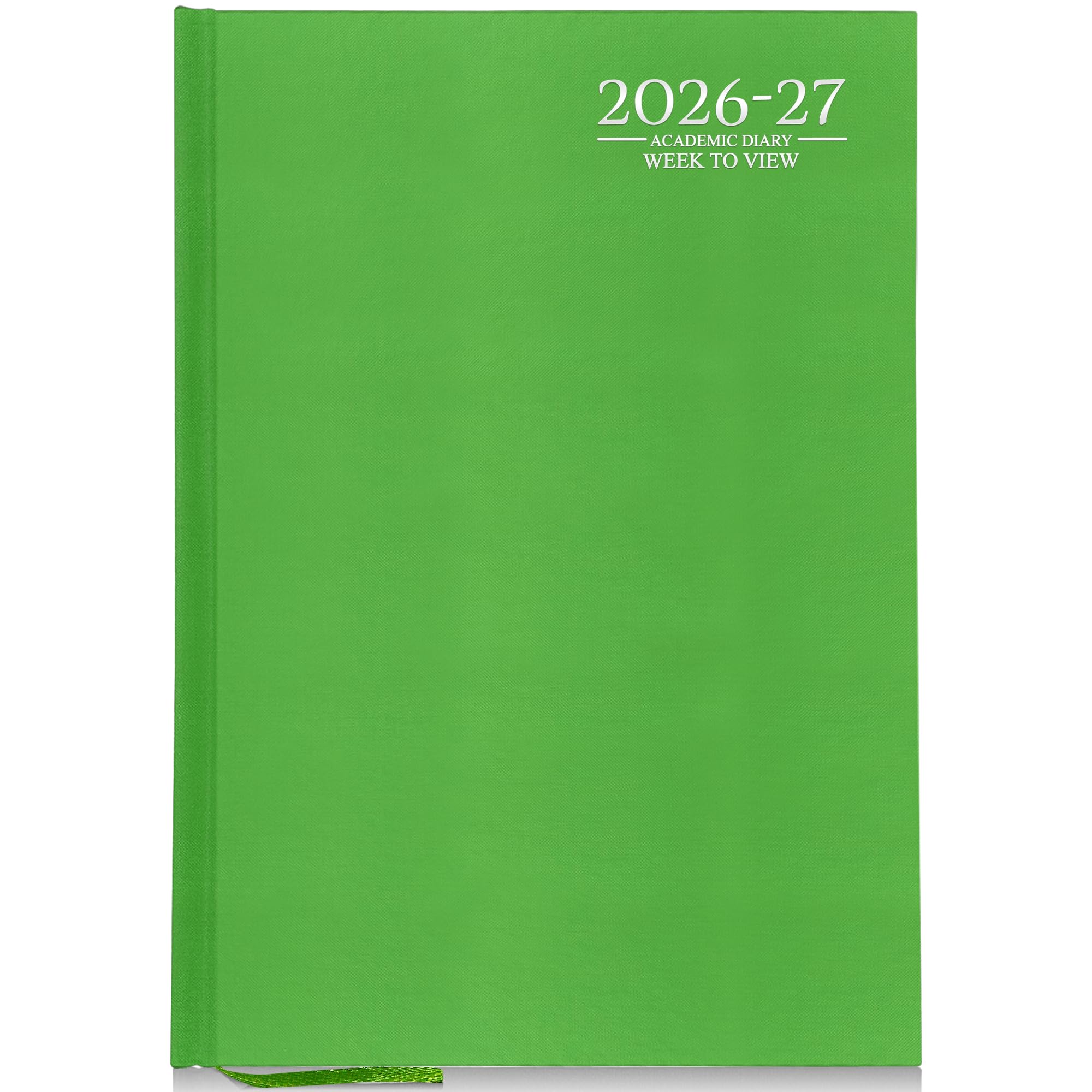 G4GADGET 2026-2027 Academic Diary - A5 Week To View | Lime Green Hardback