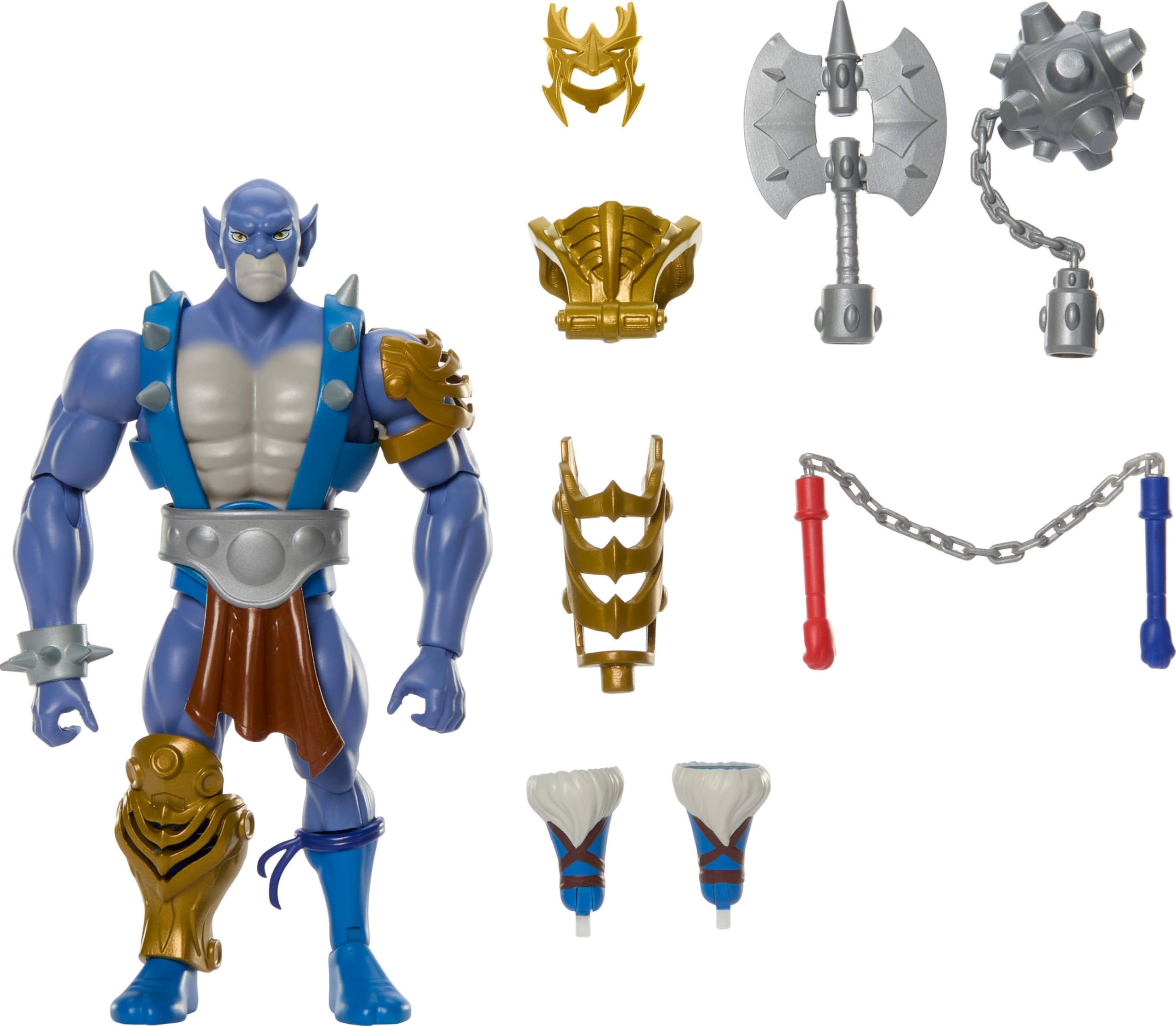 Panthro Action Figure - 5.5 Inch Masters of the Universe & ThunderCats Crossover