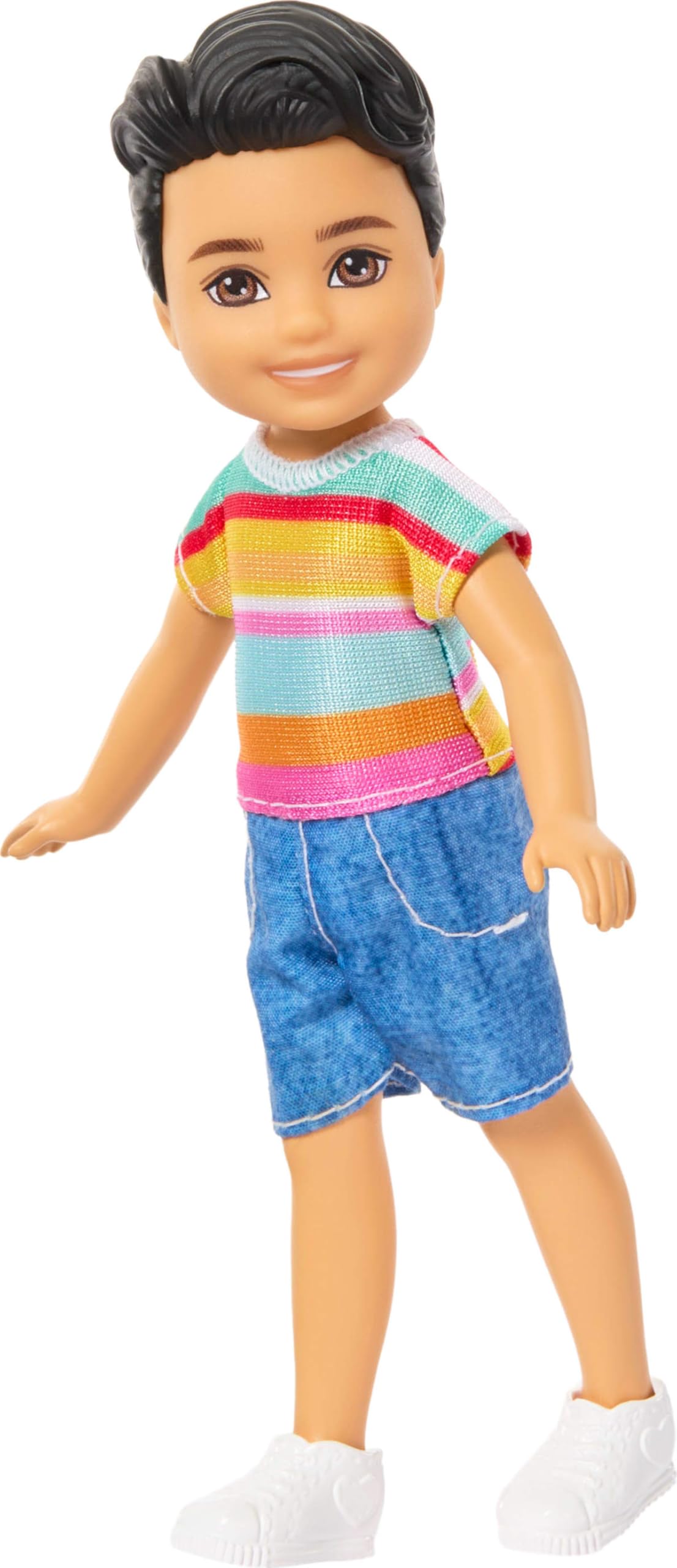 Barbie Club Chelsea Koji 6-Inch Boy Doll with Brunette Hair & Colorful Outfit - Ages 3+ 3