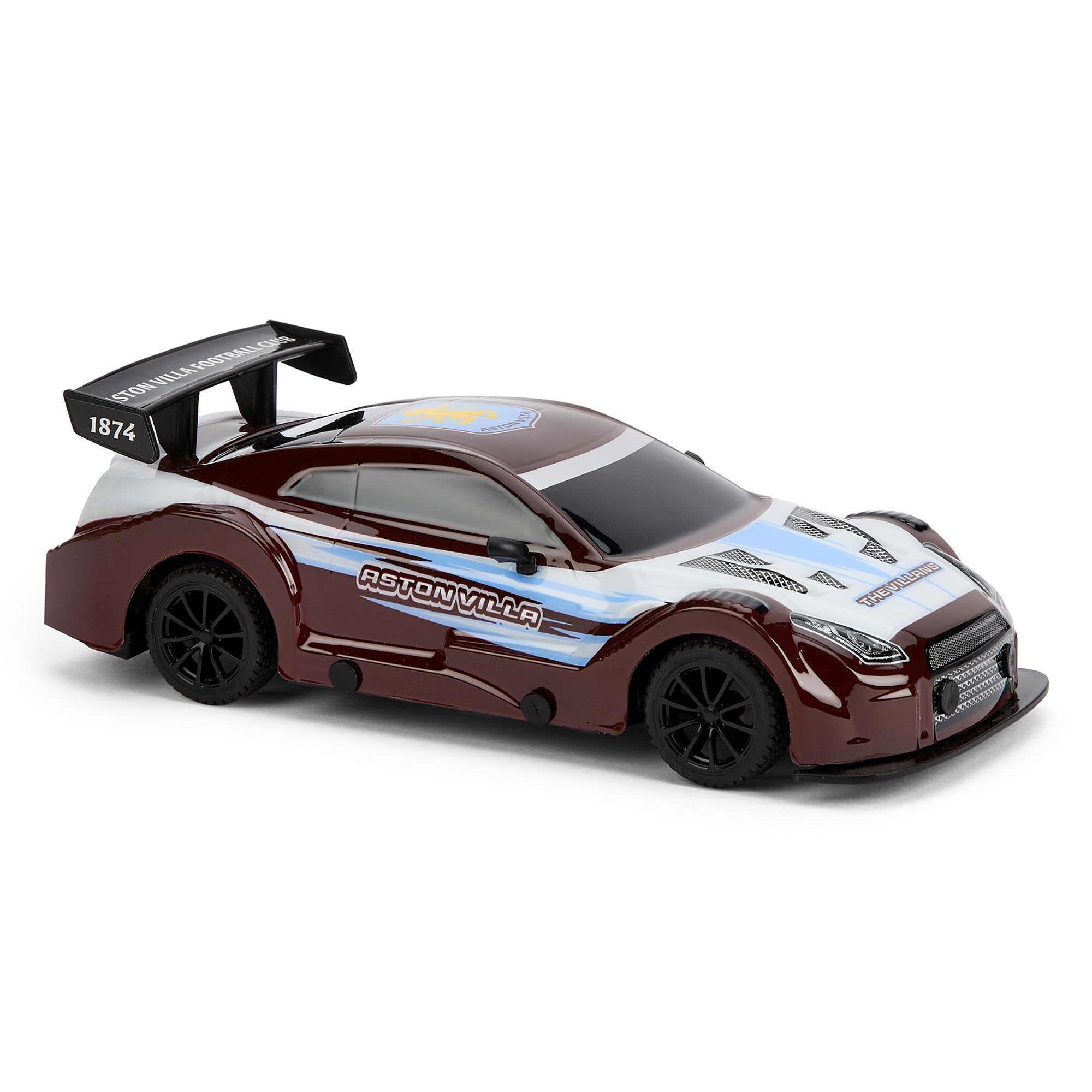Aston Villa FC Officially Licensed RC Sports Car - 1:24 Scale Remote Controlled Vehicle for Kids 7