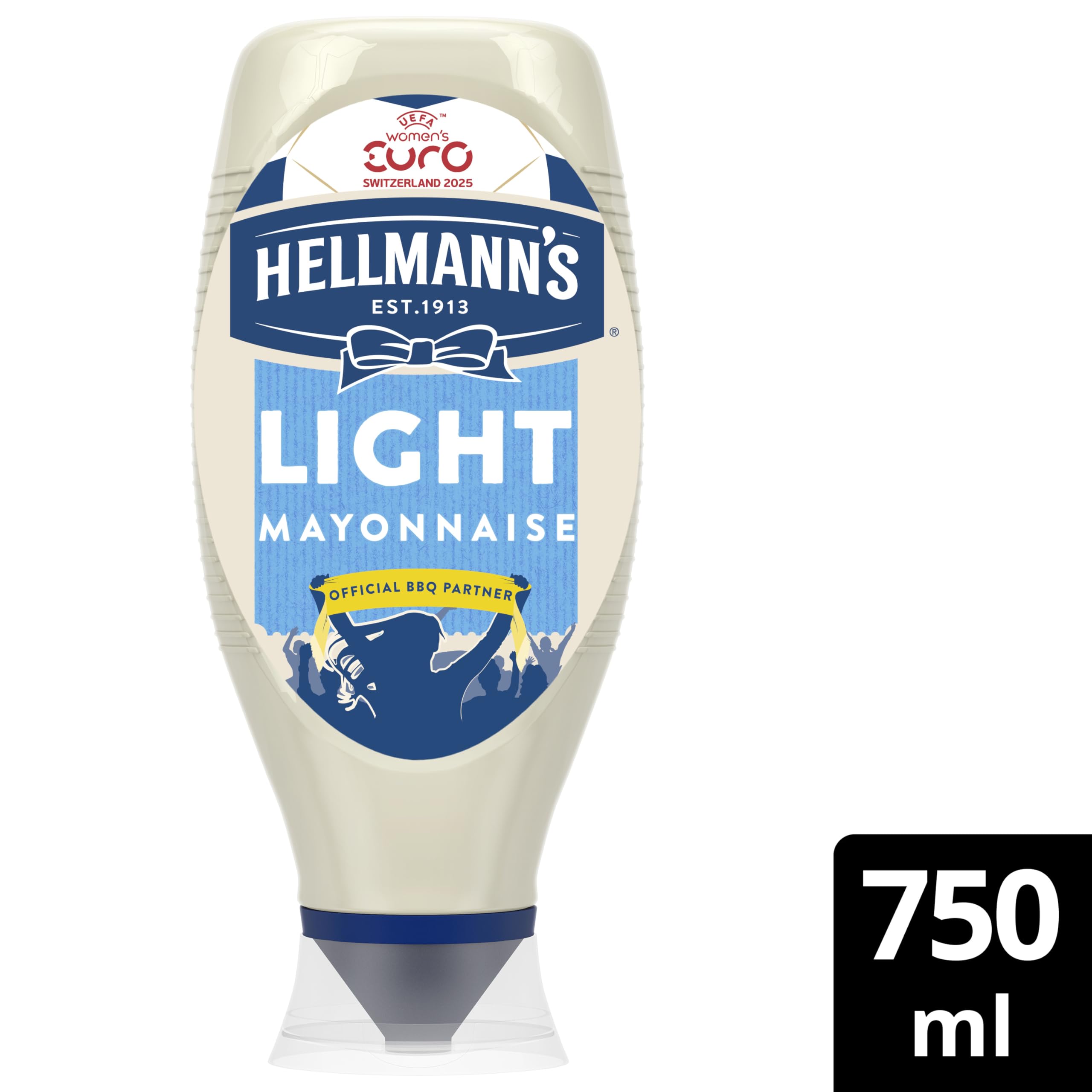 Hellmann's UEFA Women's EURO 2025 Limited Edition Light Mayonnaise Squeeze Bottle