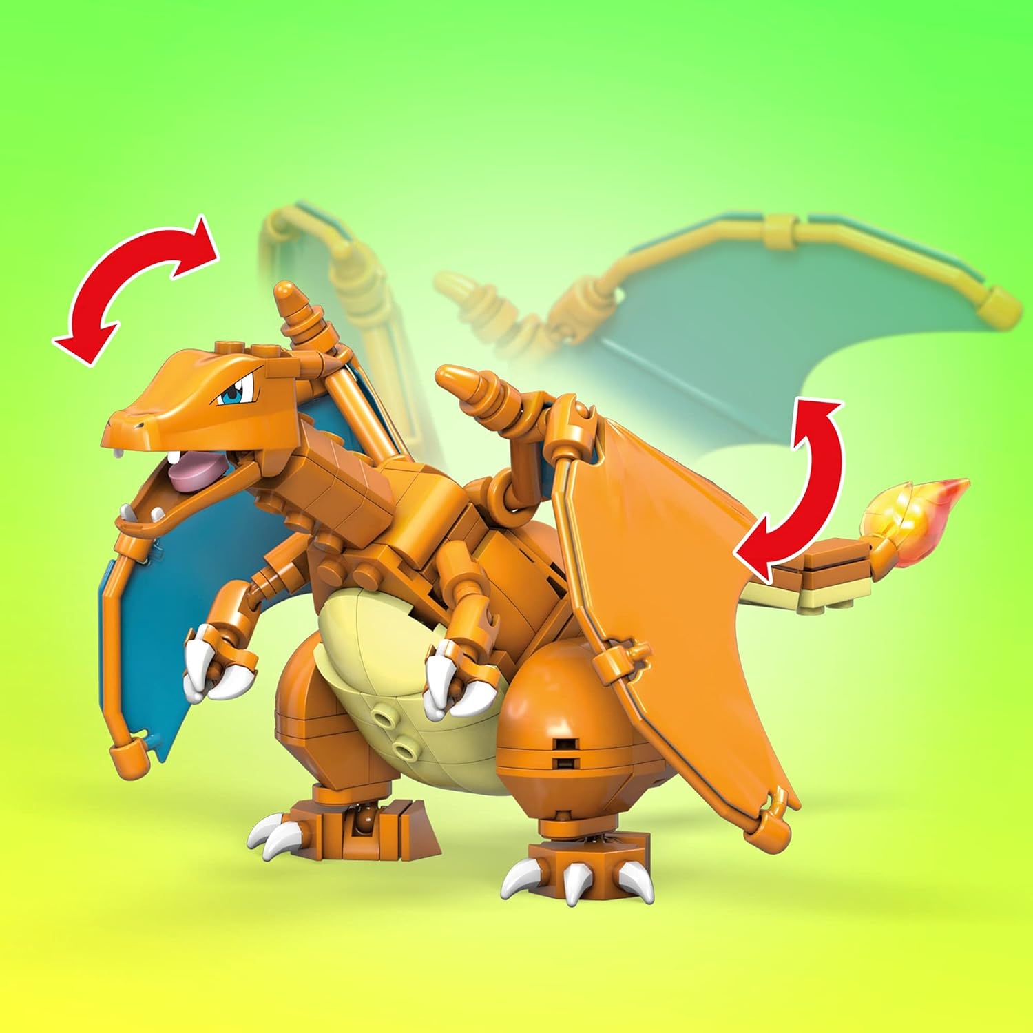 Mega Construx Pokémon Charizard - Buildable & Poseable Action Figure for Ages 6+ 4
