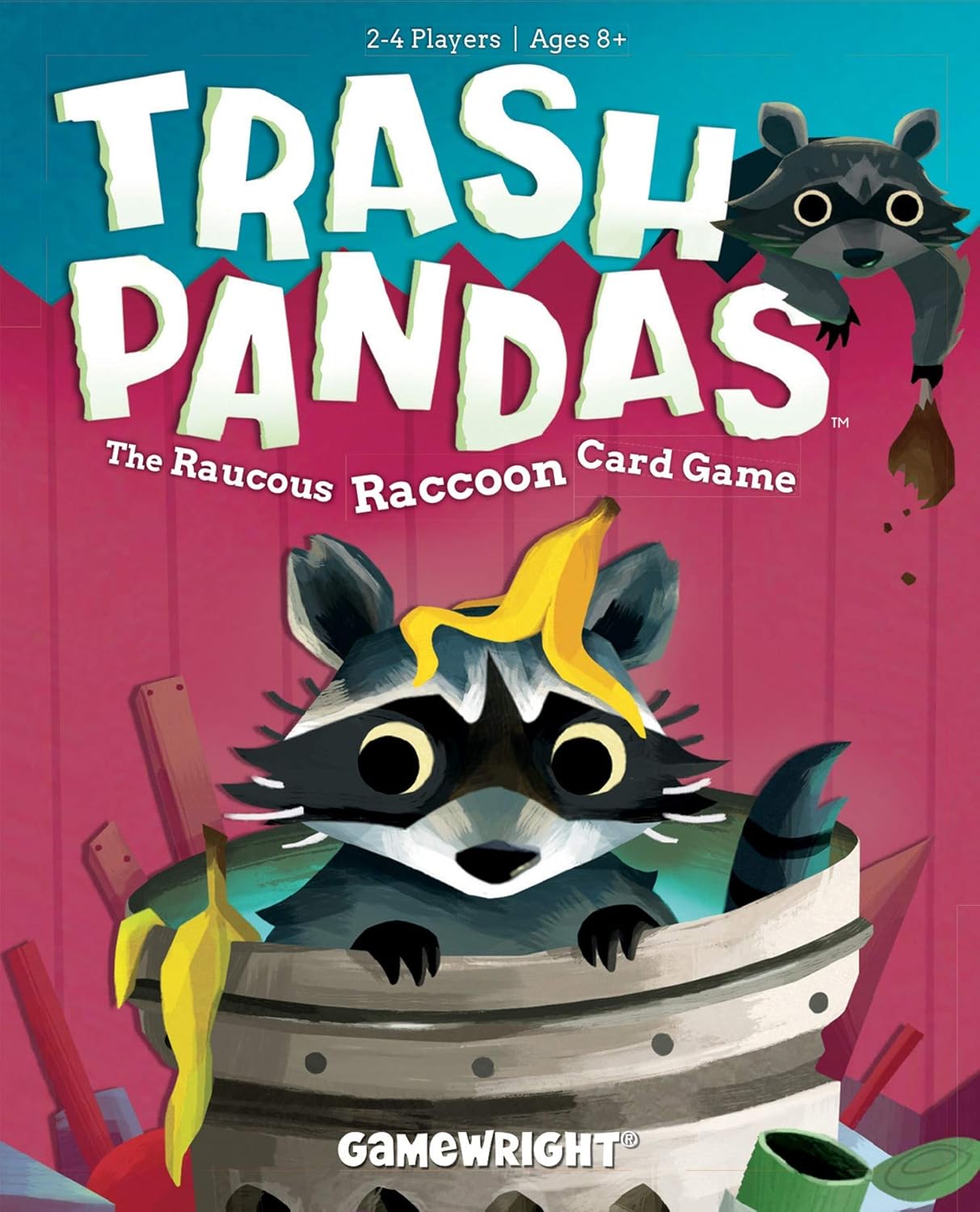 Gamewright Trash Pandas Miniature Game | Ages 8+ | 2-4 Players | 20 Minute Play Time 3