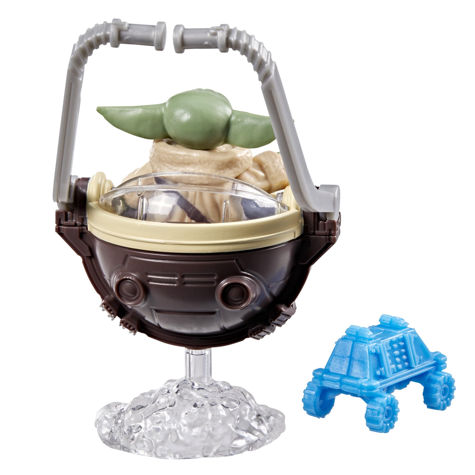 Star Wars ActionVerse Grogu Action Figure Set | 3.3-cm Figure | Includes 3 Accessories | Ages 4+